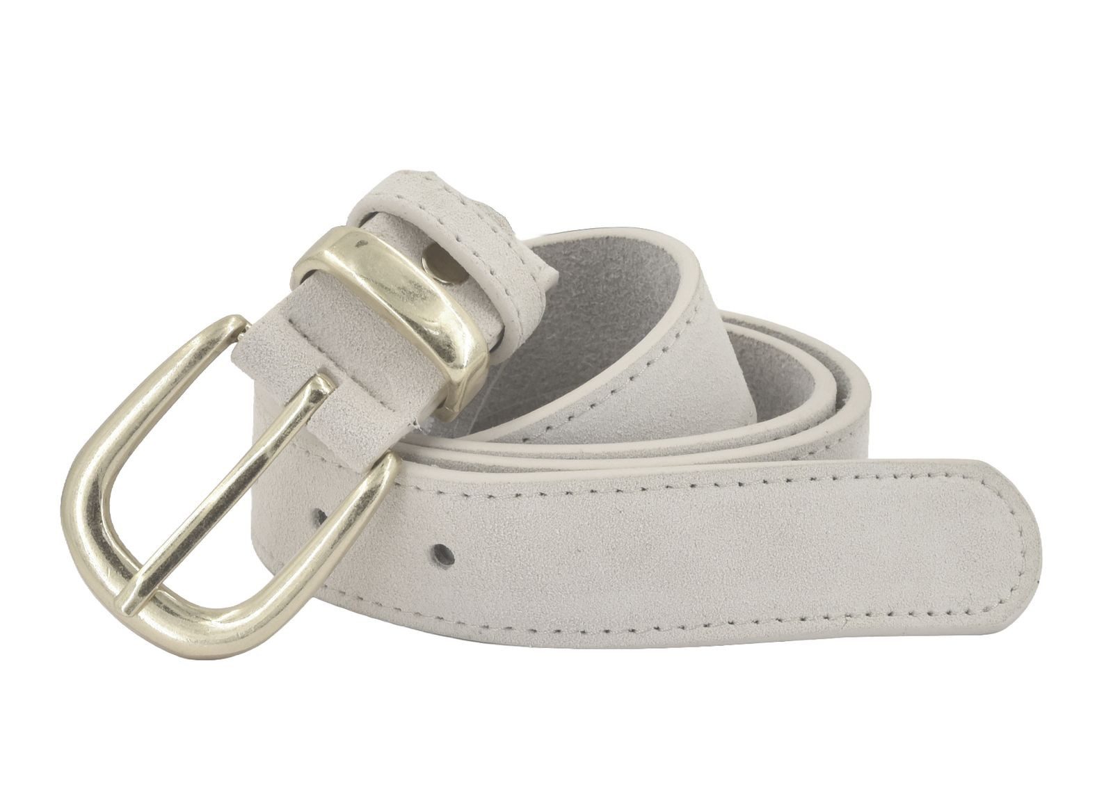 styleBREAKER Ledergürtel Echtleder Gürtel Velours (1-St)
