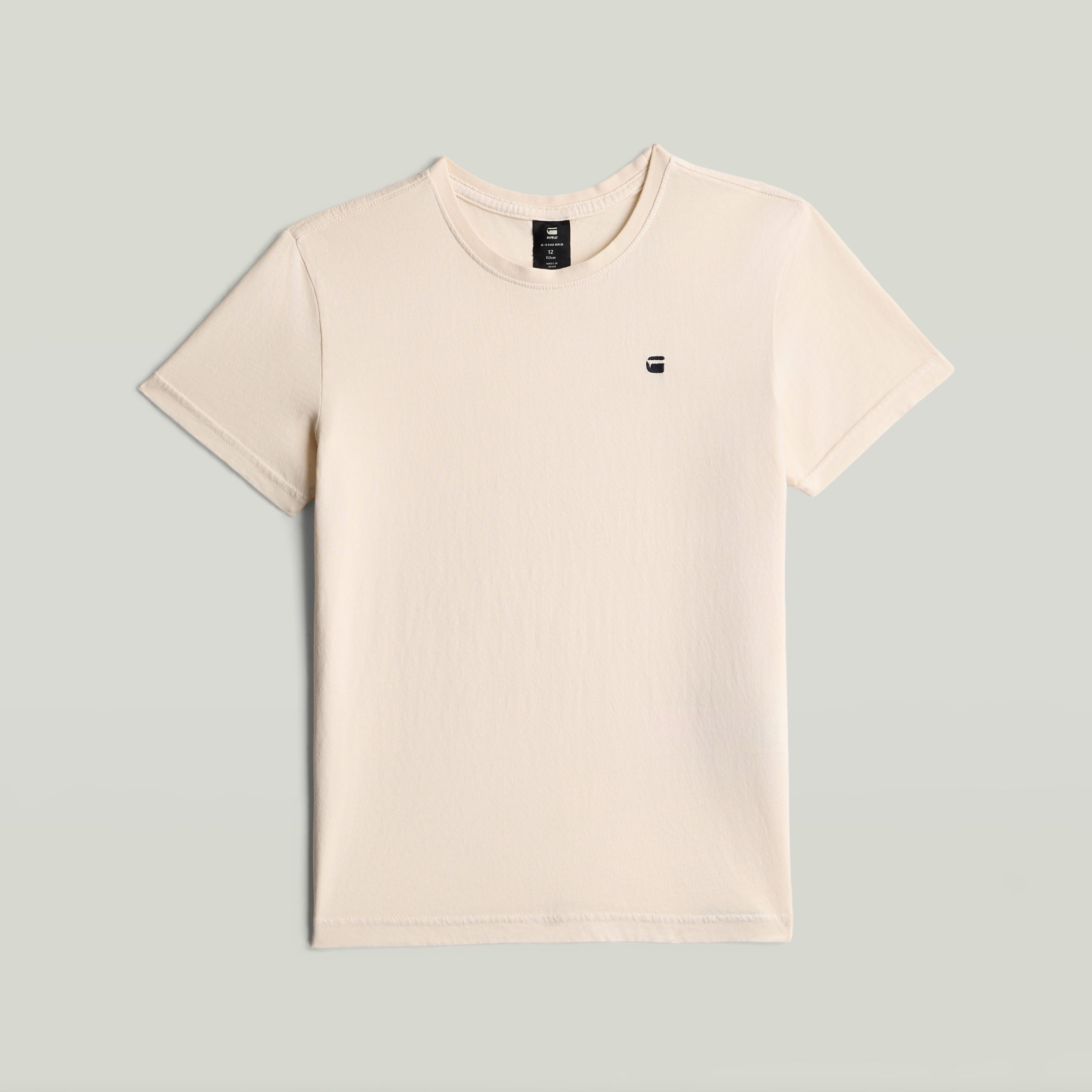 G-STAR T-Shirt KIDS, BASE R T SS aus Baumwolljersey, Logodetail