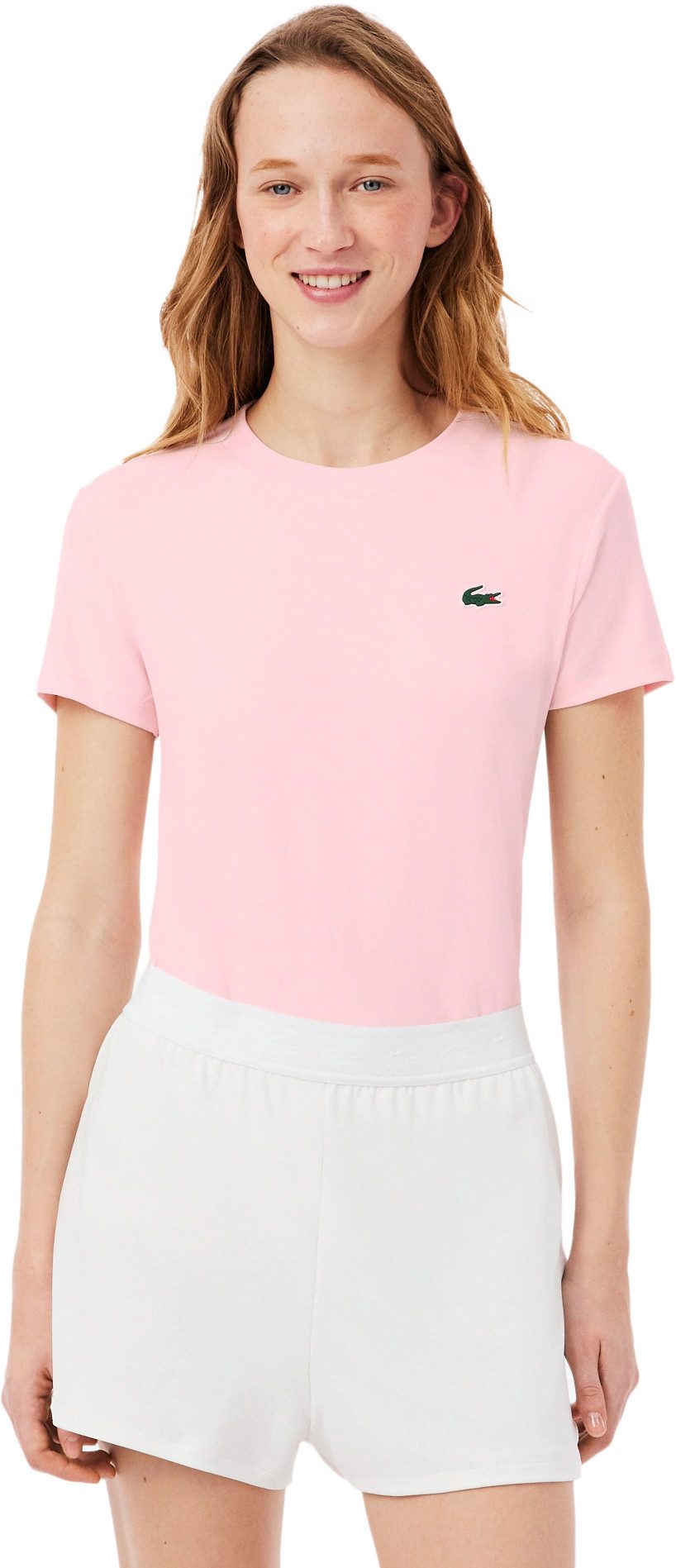 Lacoste T-Shirt LACOSTE Damen T-Shirt Flamingo