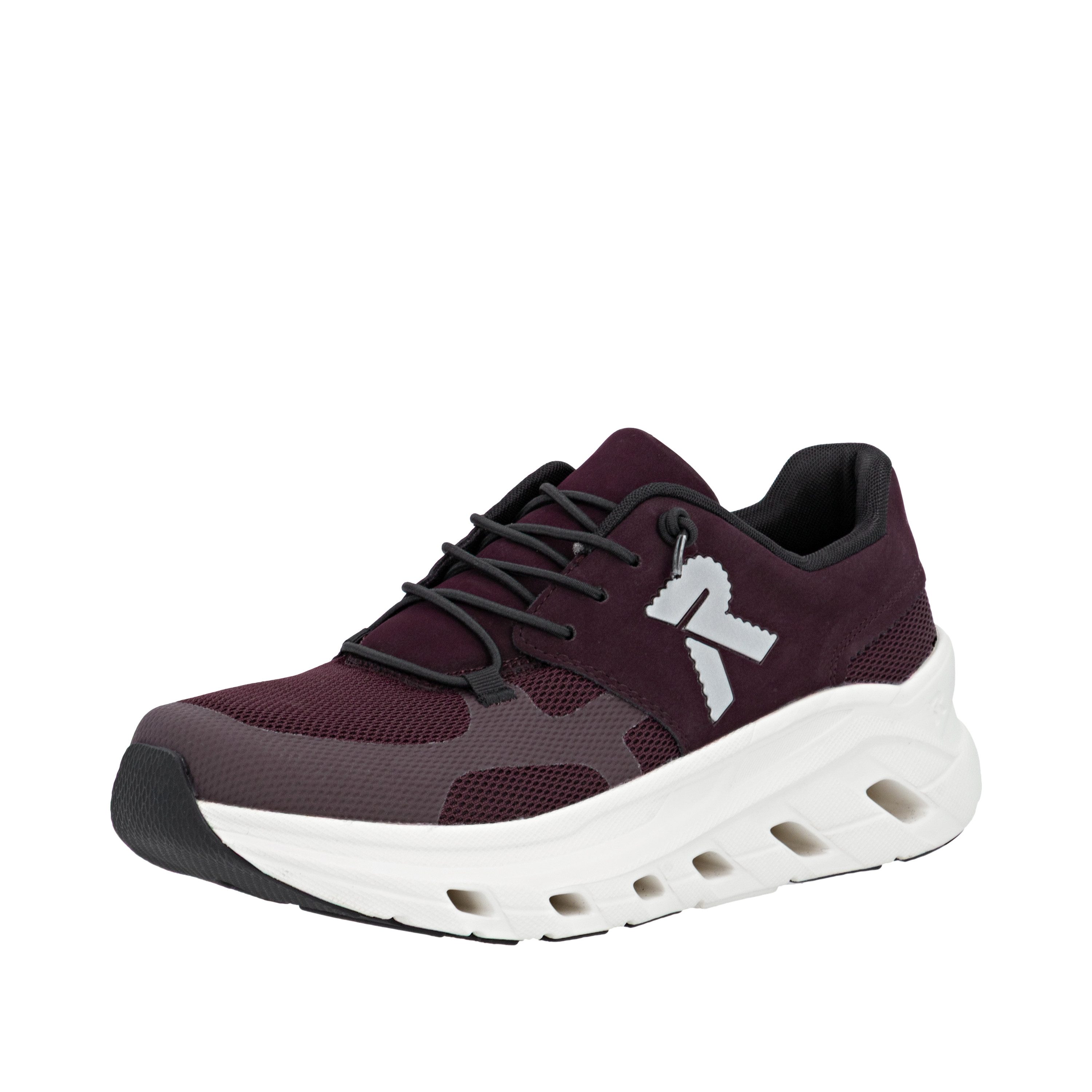 RIEKER Sport Plateausneaker Slip-on Кроссовки, Halbschuh, Freizeitsneaker mit MemoSoft-Innensohle