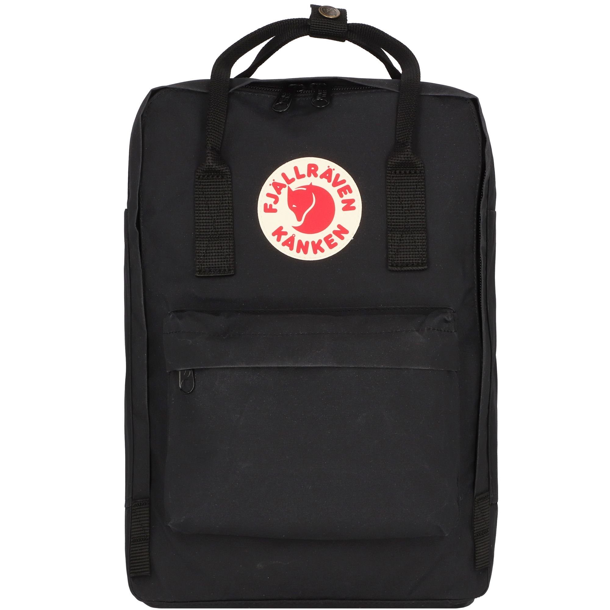 Polyester Fjällräven black Kanken, Daypack