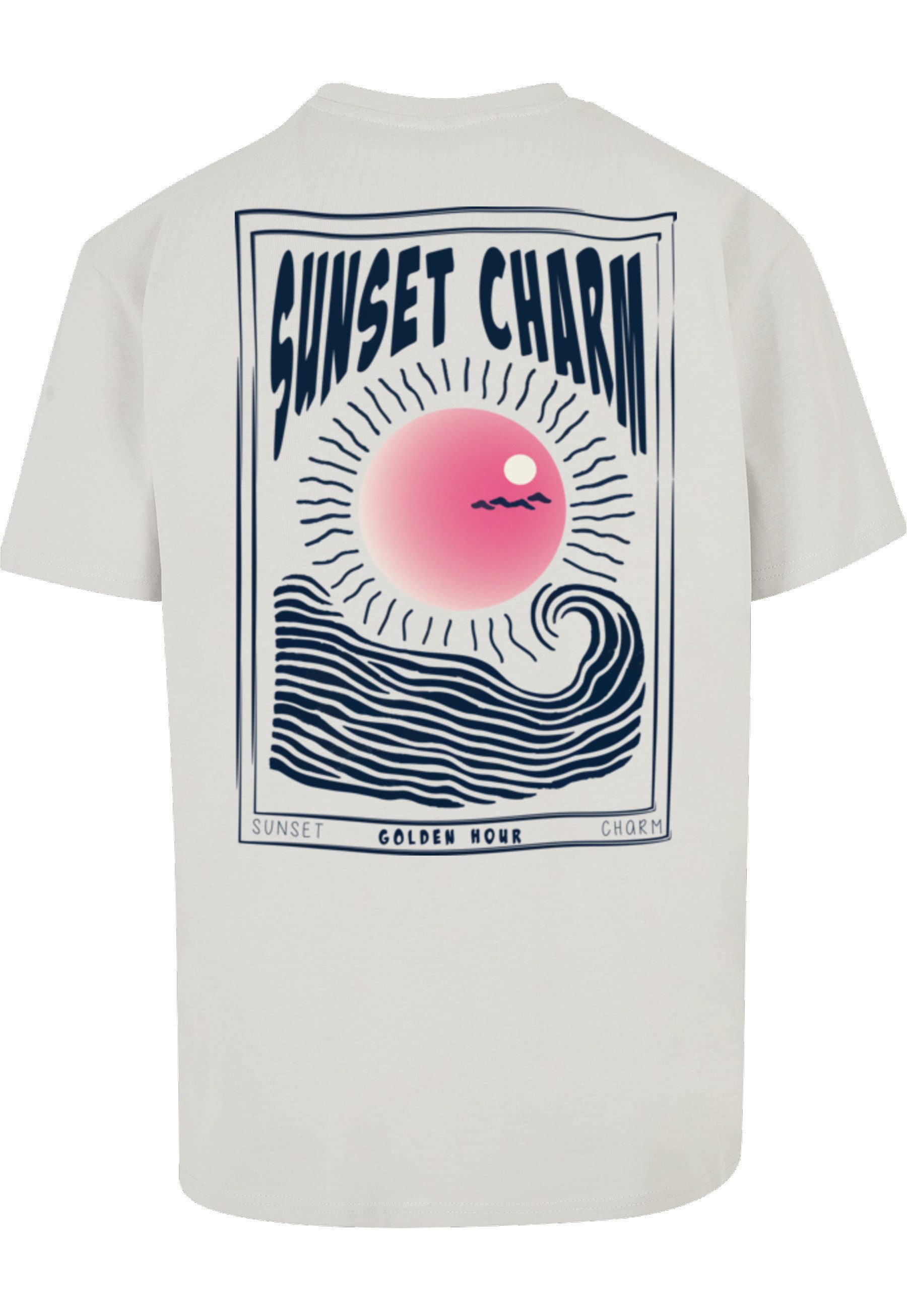 Merchcode T-Shirt Merchcode Sunset Charm Oversized T-shirt (1-tlg)