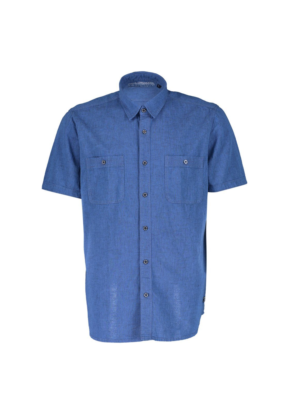 RAY Kurzarmhemd NYL20.203.0679 Kentkragen