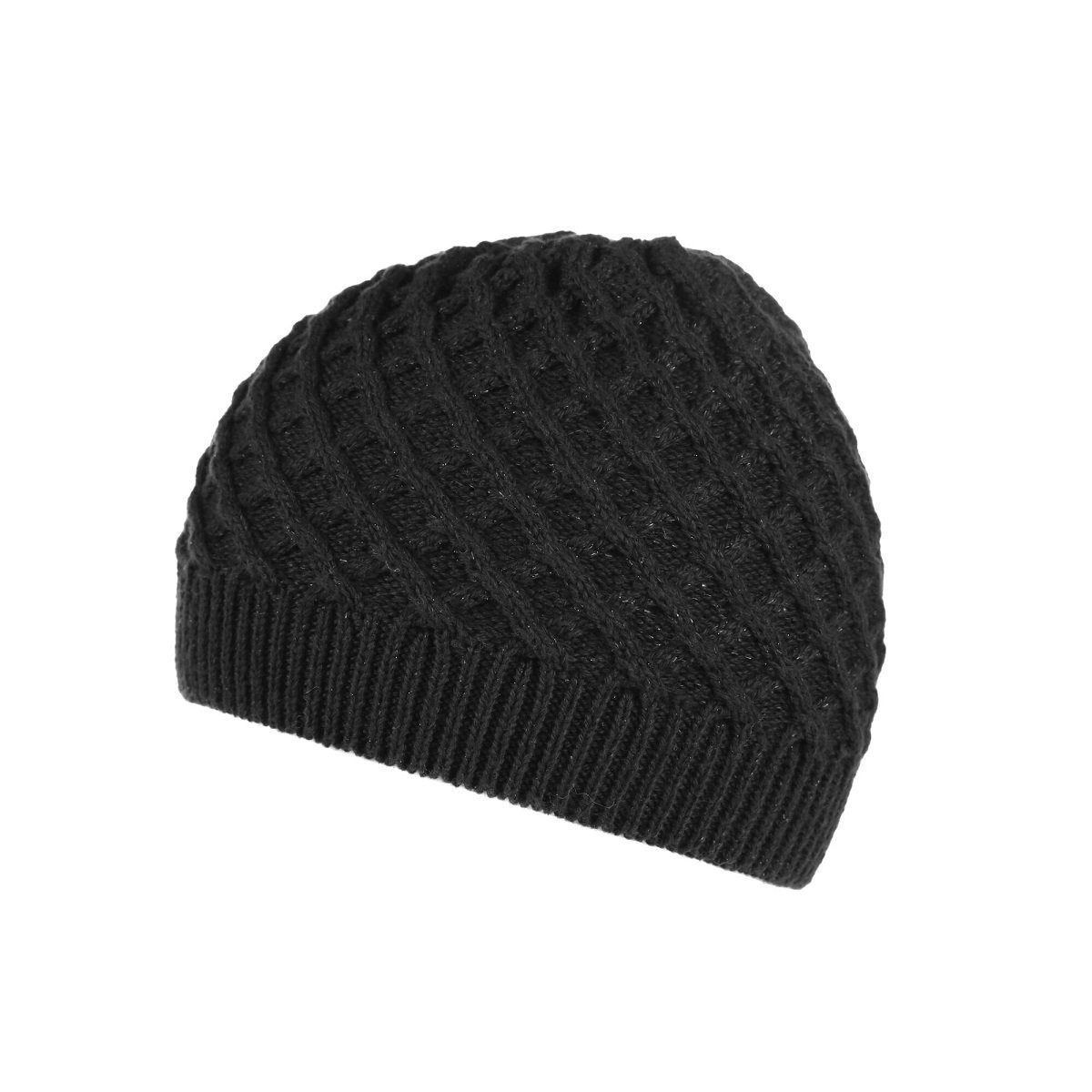 Regatta Strickmütze Multimix Hat Rautenstrickmuster schwarz günstig online kaufen