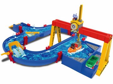 Aquaplay Wasserbahn Outdoor Wasser Spielzeug Wasserbahn ContainerPort Hafen 8700001532