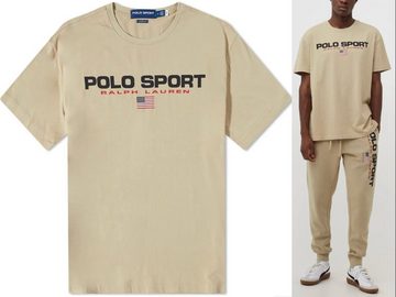 Ralph Lauren T-Shirt POLO RALPH LAUREN FLAG LOGO TEE T-Shirt Shirt Classic Fit Pure Cotton