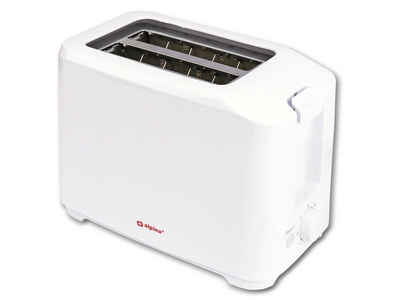 Alpina Toaster ALPINA Doppelschlitz, Toaster 700 W, weiß