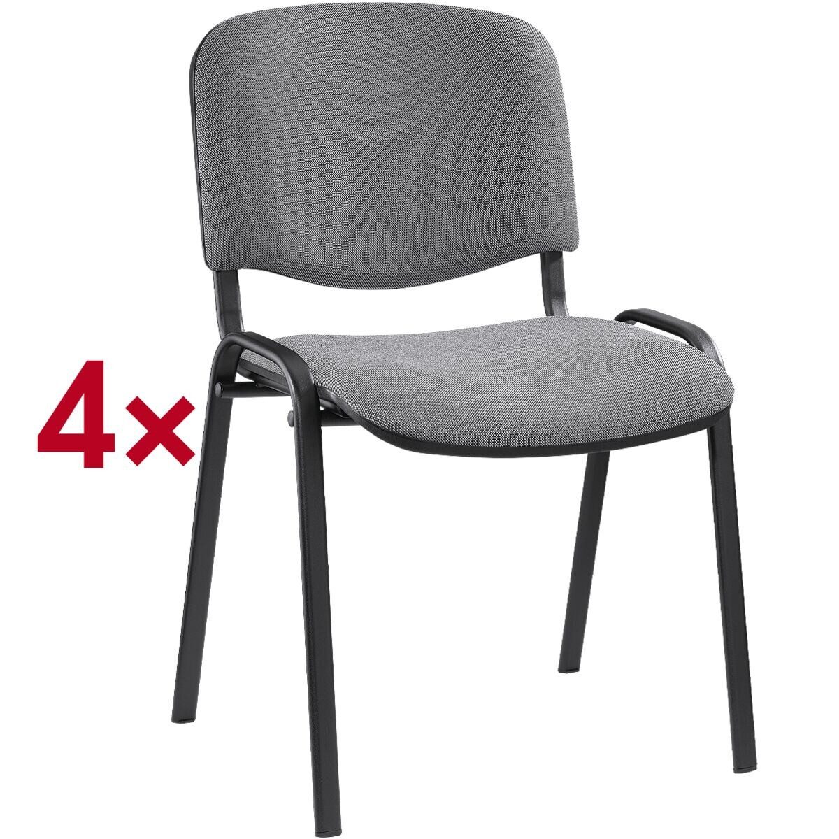 Nowy Styl Besucherstuhl ISO 4L (4 St), stapelbar