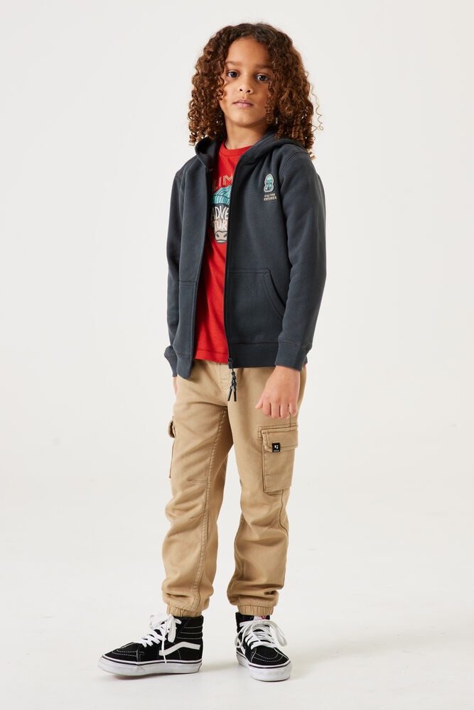 Garcia Kapuzensweatjacke Dunkelgraue Jacke