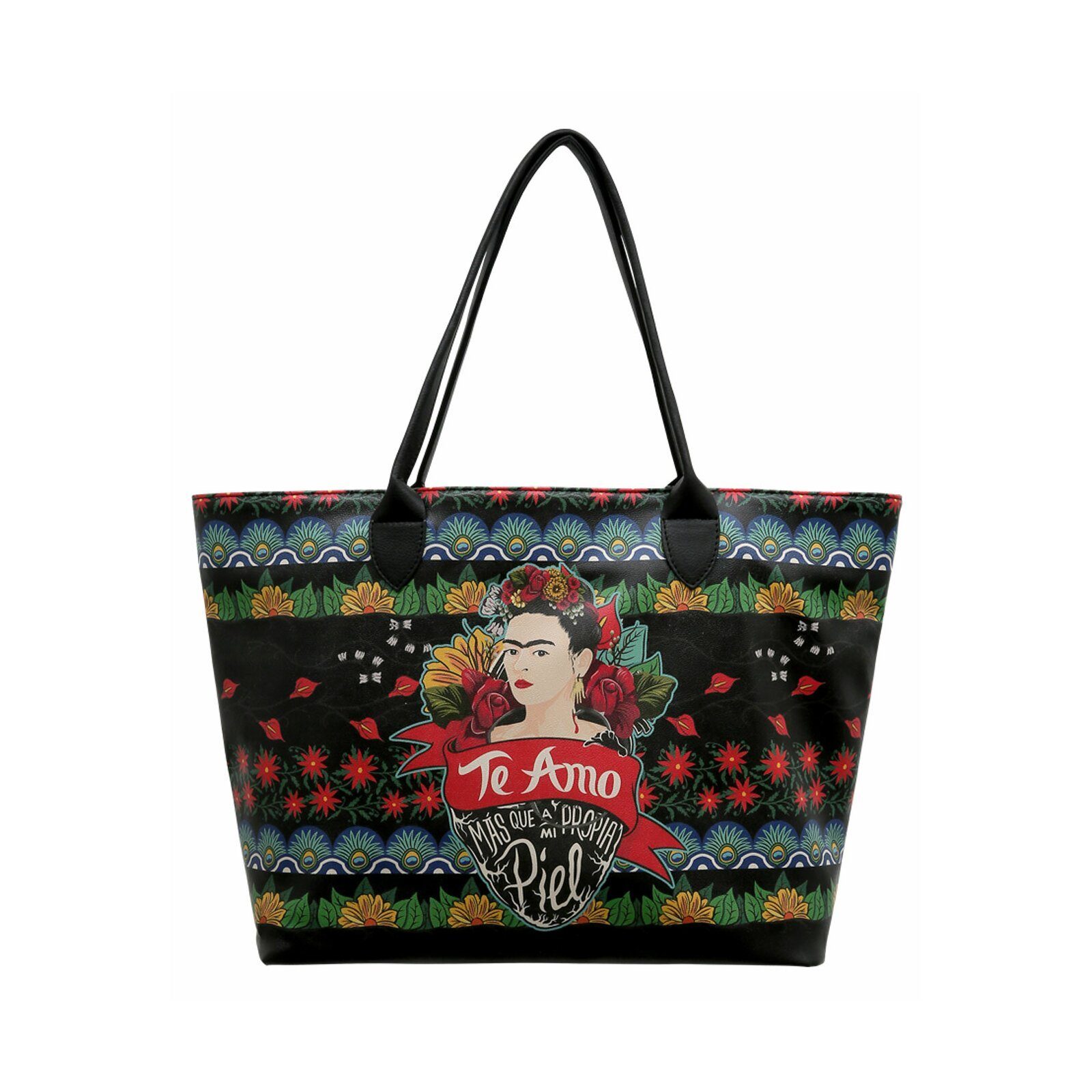 DOGO Weekender Weekender Schultertaschen Te Amo Damen Schultertasche, Handgefertigt