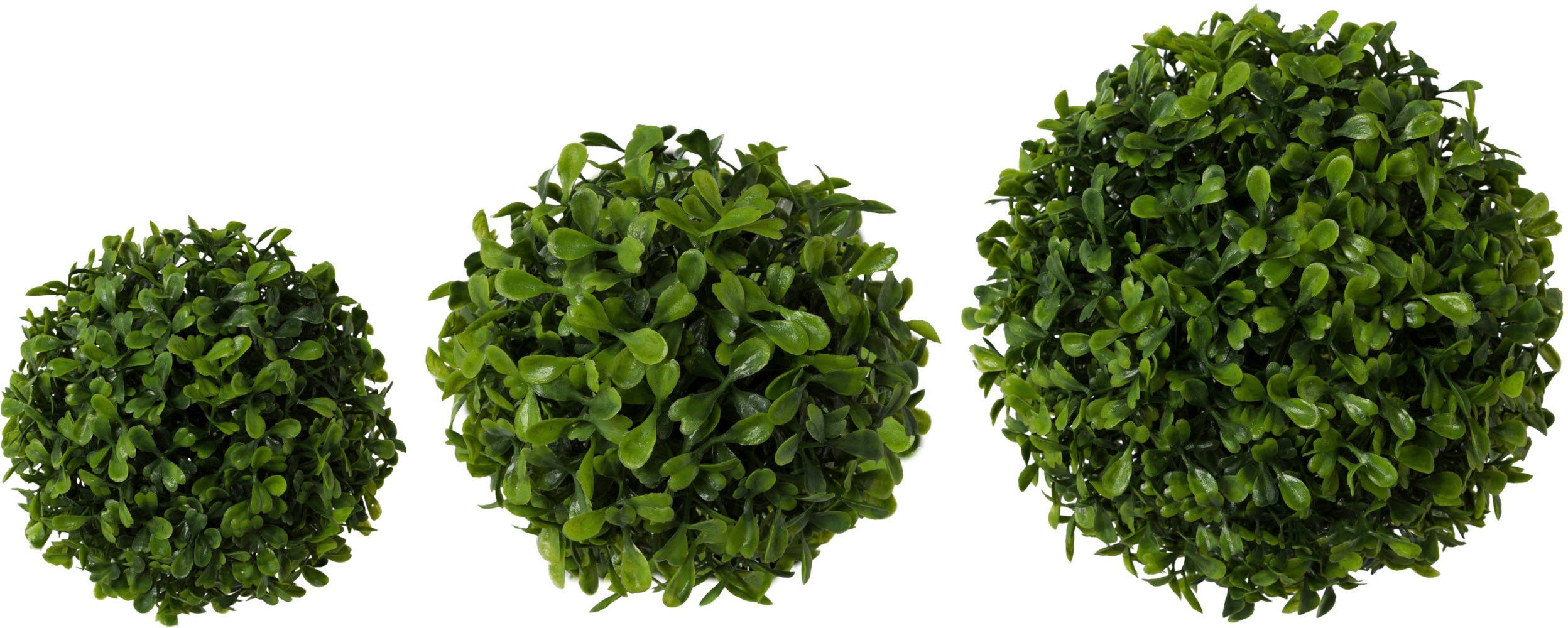 Kunstpflanze Buchsbaumkugel Buchsbaum, Creativ green, Höhe günstig online kaufen