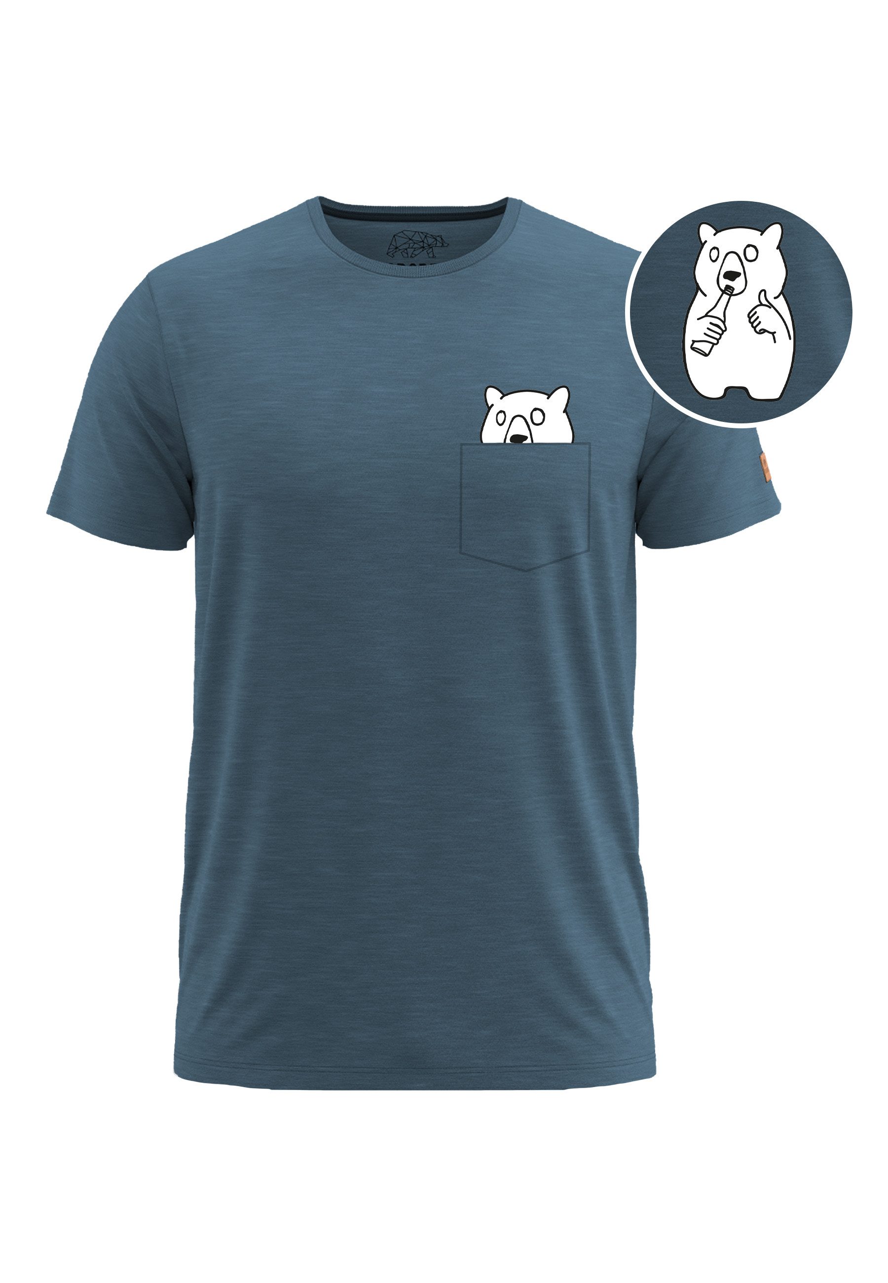 FORSBERG T-Shirt Ölbrorson mit Brusttasche günstig online kaufen