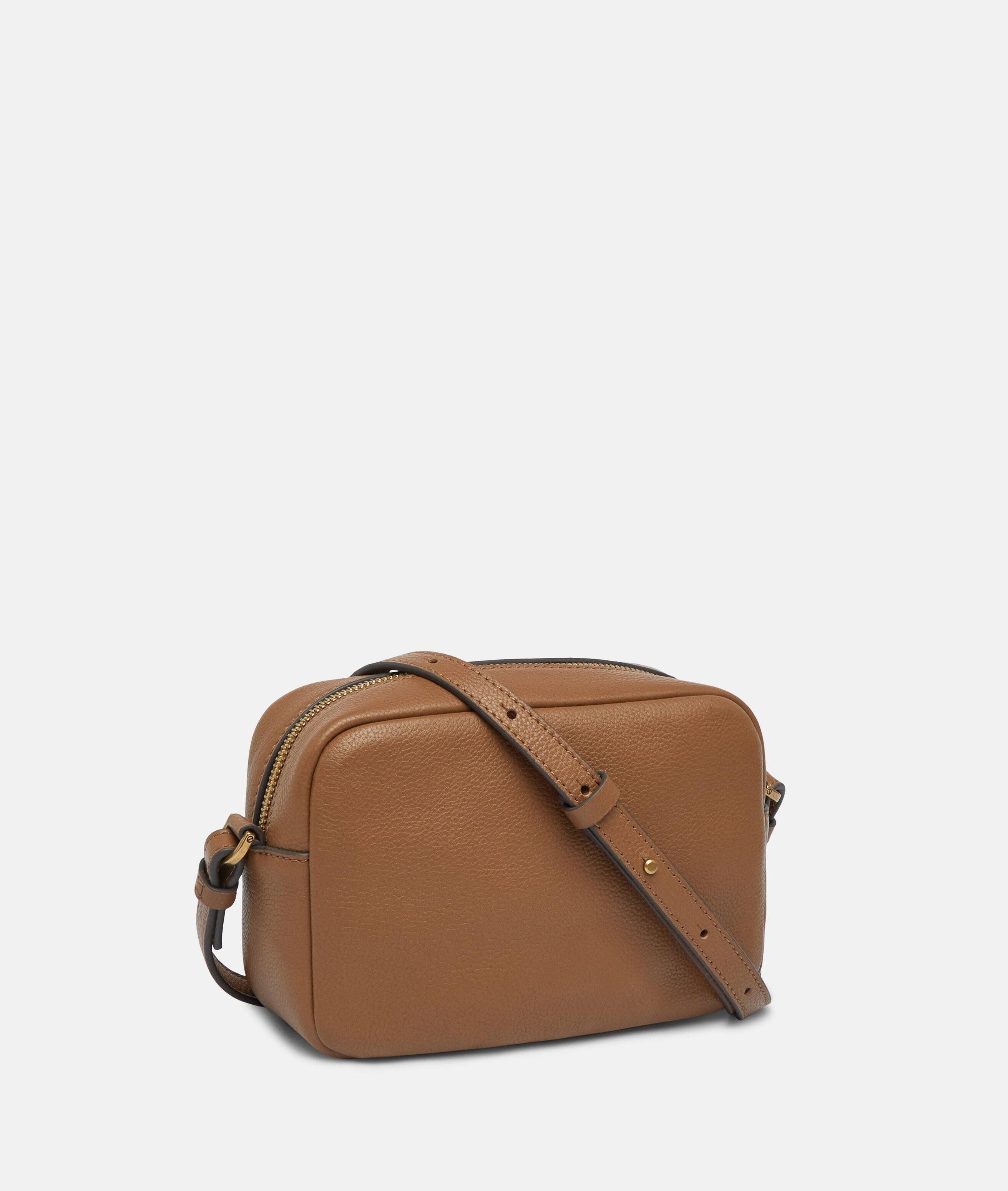Liebeskind Berlin Umhängetasche Ella Camera-Bag S, Handliche Umhängetasche aus Rindsleder