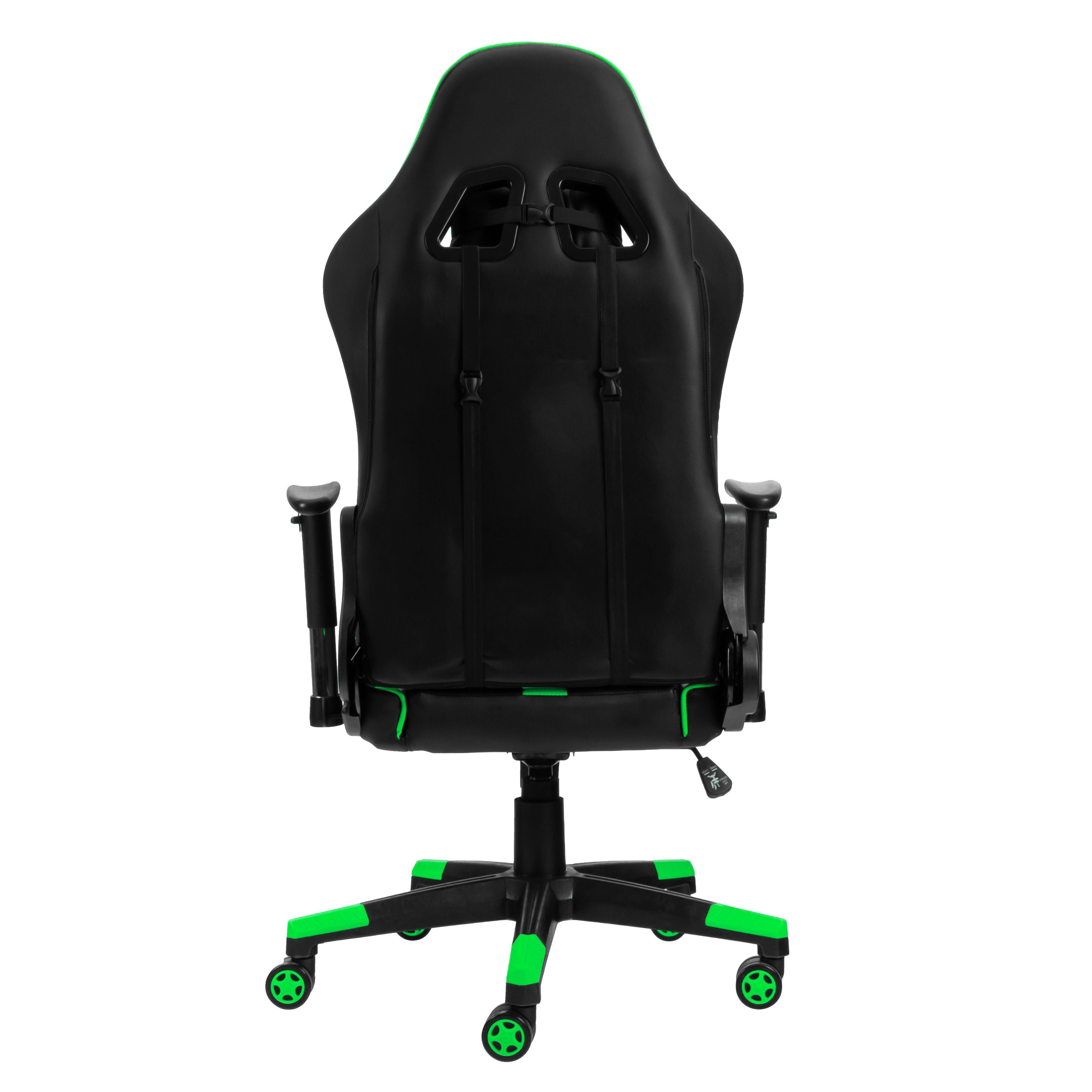 Hyrican Gaming-Stuhl "Striker Copilot" schwarz/grün, Kunstleder, günstig online kaufen