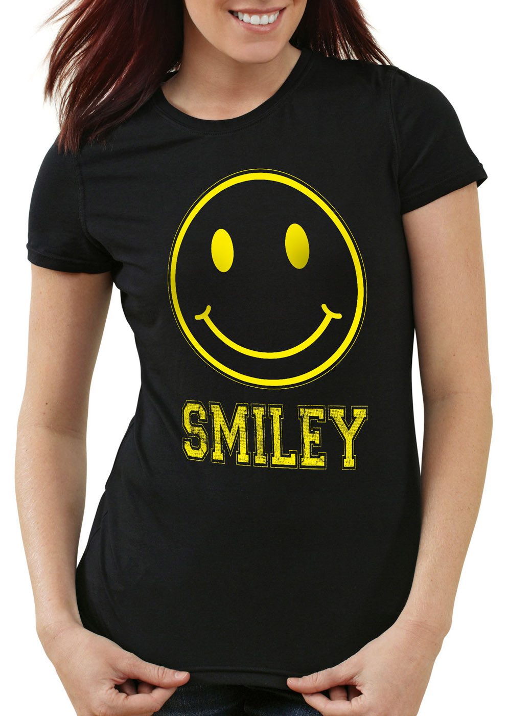 style3 T-Shirt Smiley Face Emoji Kostüm günstig online kaufen