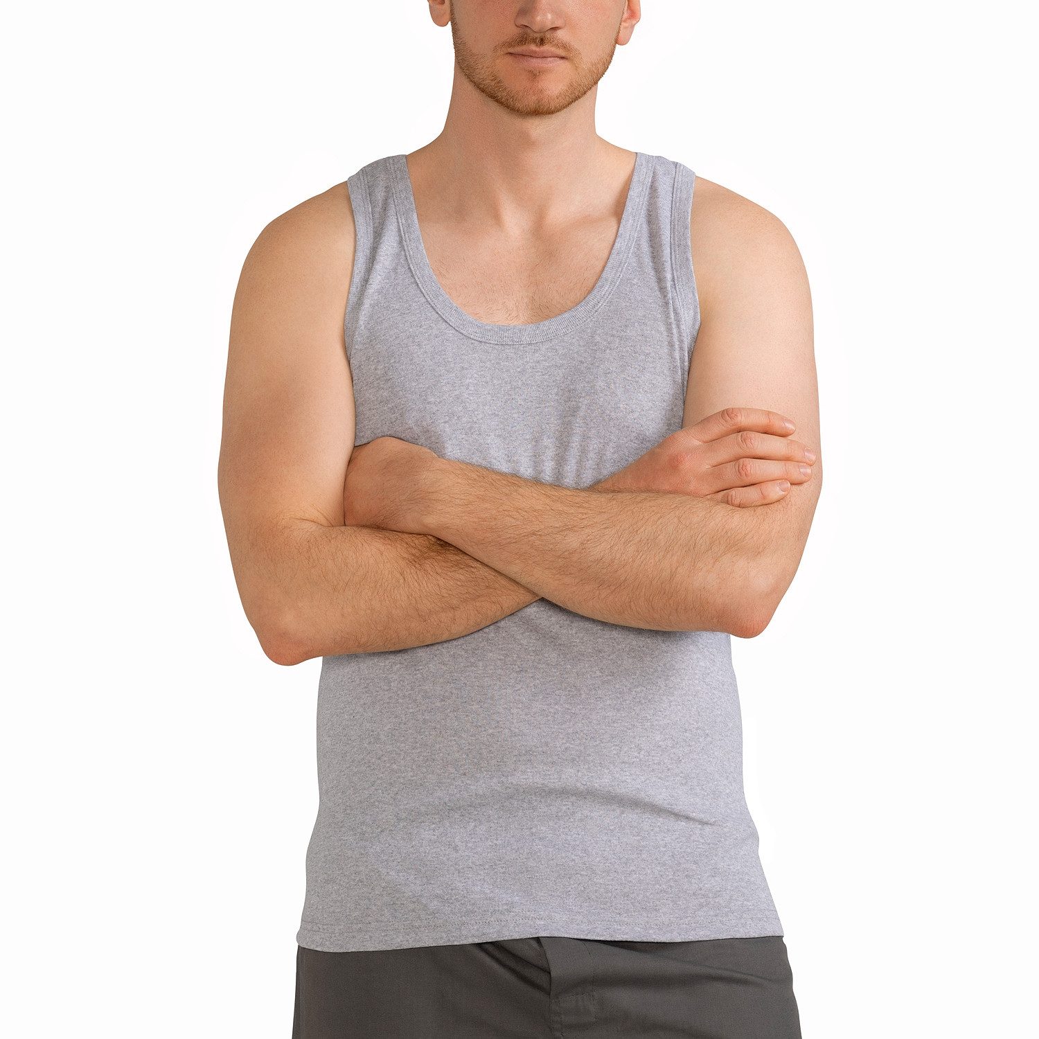 MT Achselhemd Herren Baumwoll Unterhemd Classic (6er Pack) Feinripp oder Do günstig online kaufen