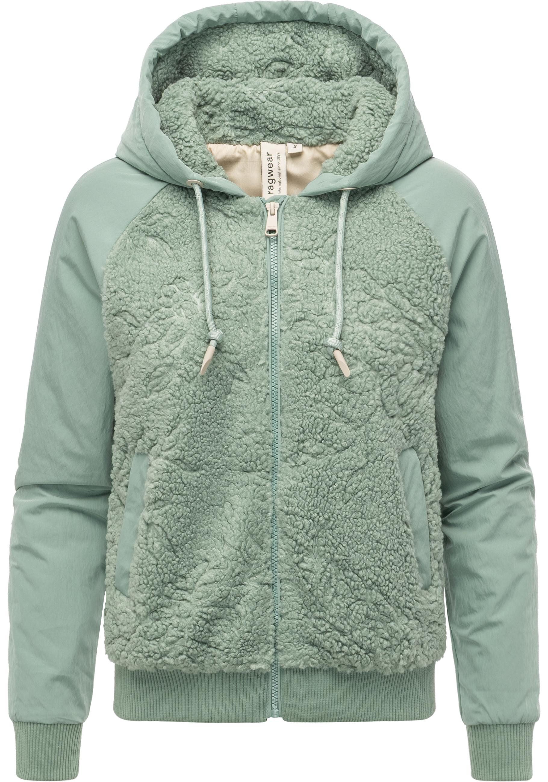 Ragwear Plüschjacke Talianita YOUMODO Leicht gefütterte Teddyjacke mit Kapu günstig online kaufen