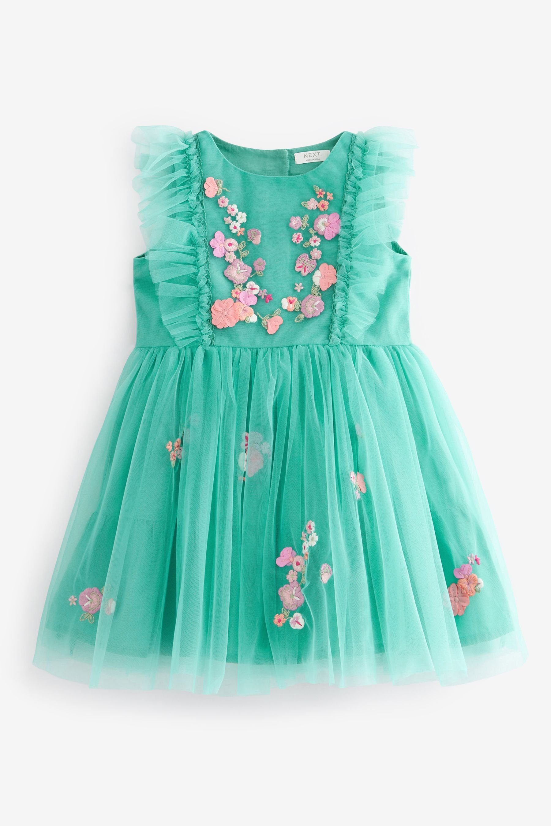 Next Partykleid Kleid mit Mesh-Detail (1-tlg) | Partykleider