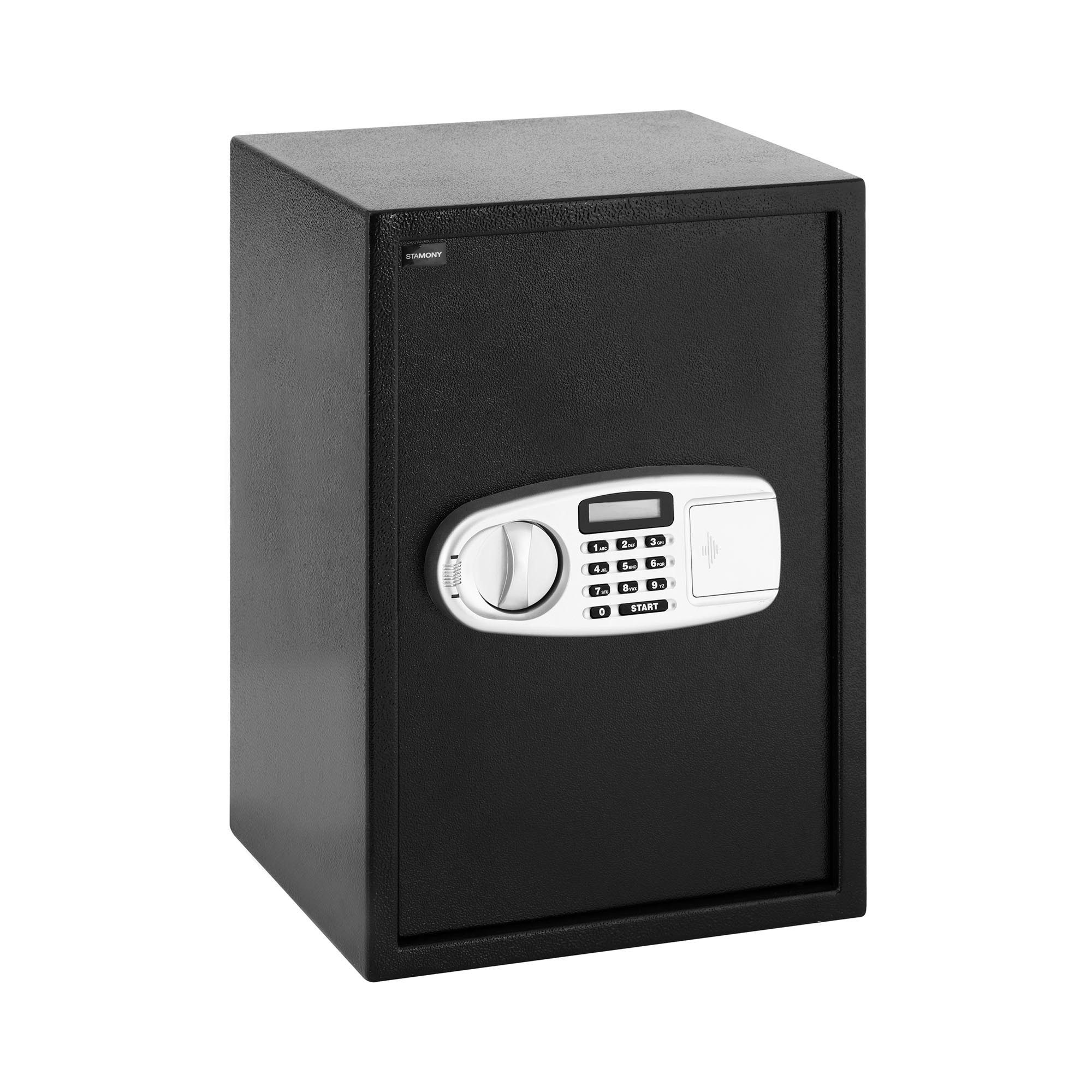 Möbeltresor 36x 35x 52 cm Mini-Tresor Schranktresor Safe Zahlenschloss/2 Schlüssel