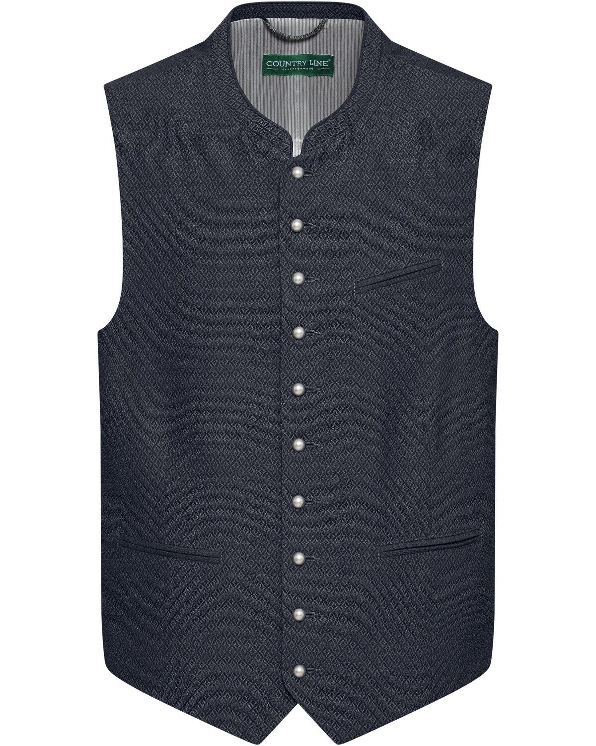Country Line Trachtenweste Jacquard-Weste