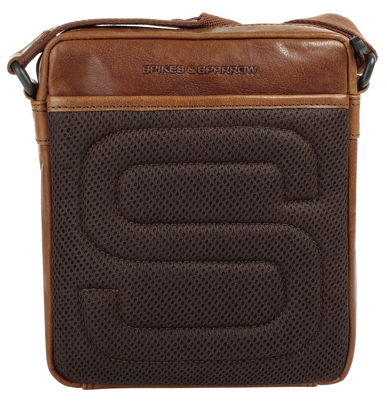 Spikes & Sparrow Umhängetasche, echt Leder