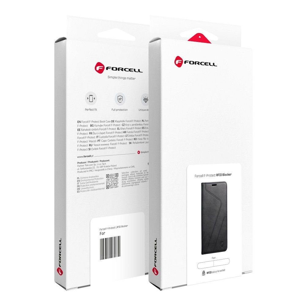 Forcell Handyhülle RFID Blocker Handyhülle Buchtasche