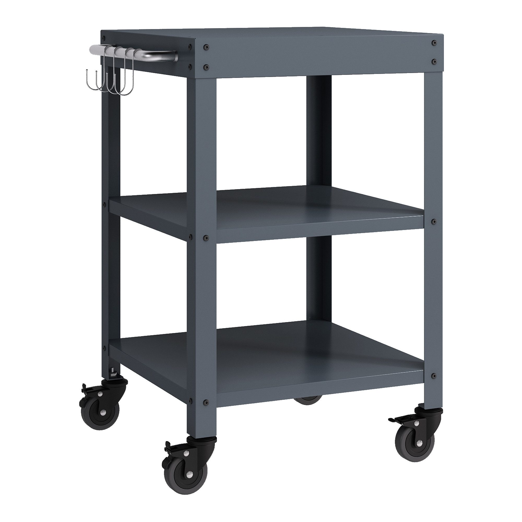 casa.pro Servierwagen, Outdoor Rollwagen »Bolognano« Metall 81 x 50 x 50 cm günstig online kaufen