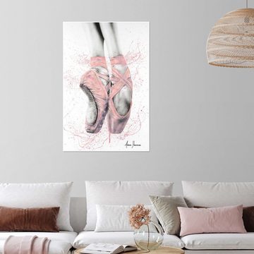 Posterlounge Poster Ashvin Harrison, Hübsche Spitzen-Ballettschuhe, Mädchenzimmer Modern Malerei