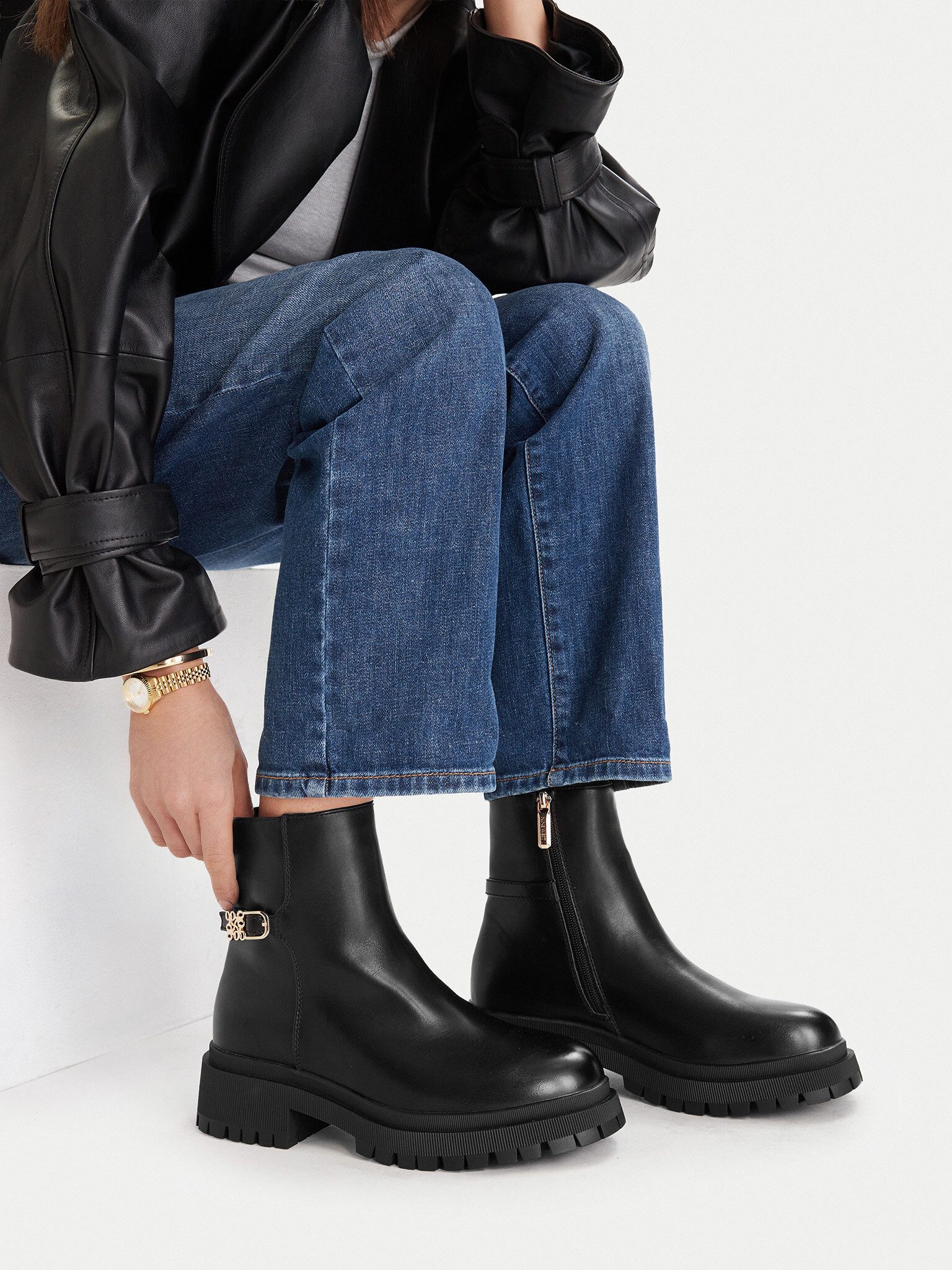 Nine West Nine West Frauen-Knöchelstiefel Schwarz CEO - LAYLA-01 Stiefel