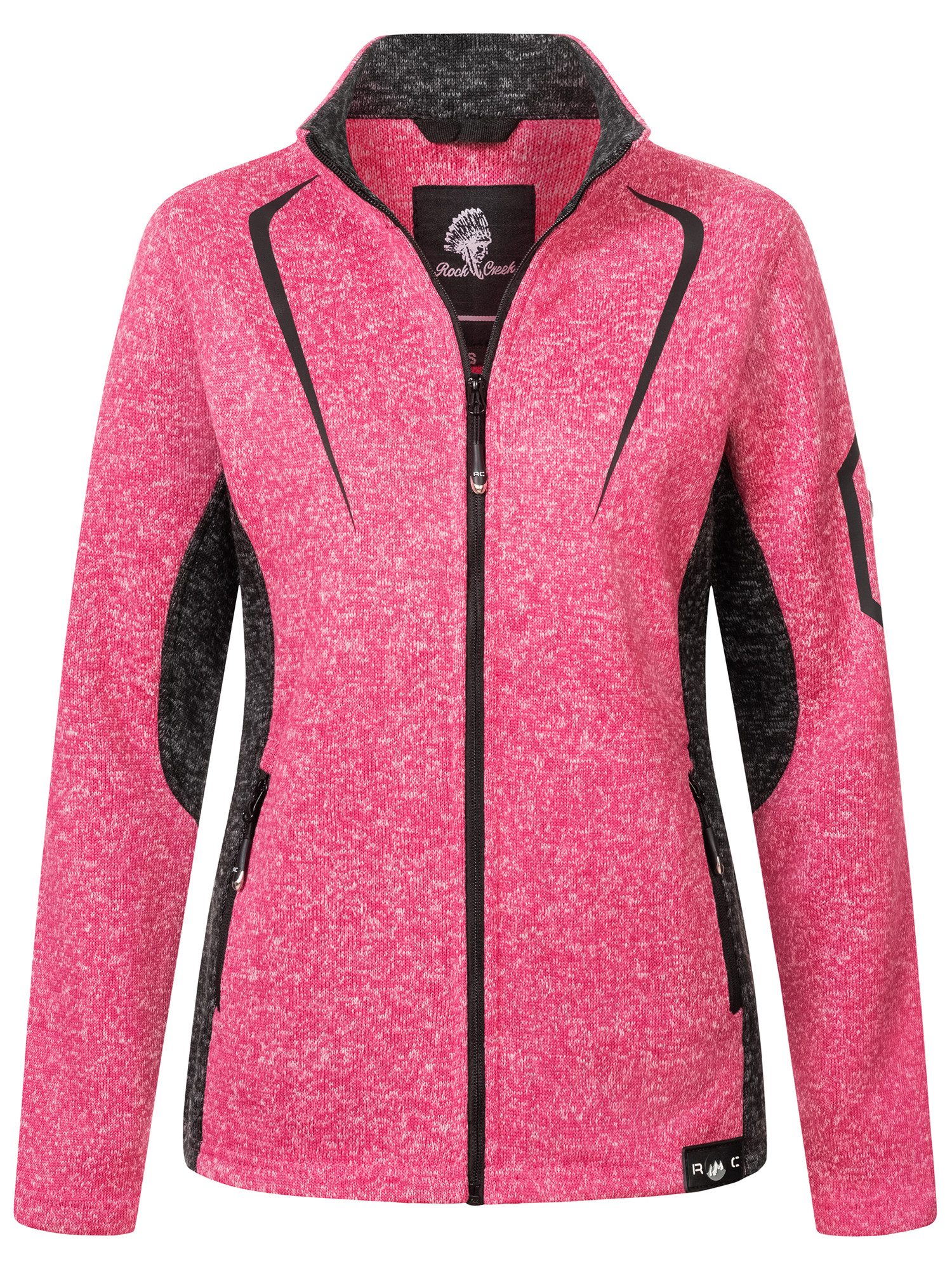 Fleecejacke Damen Fleecejacke Übergangsjacke D-505
