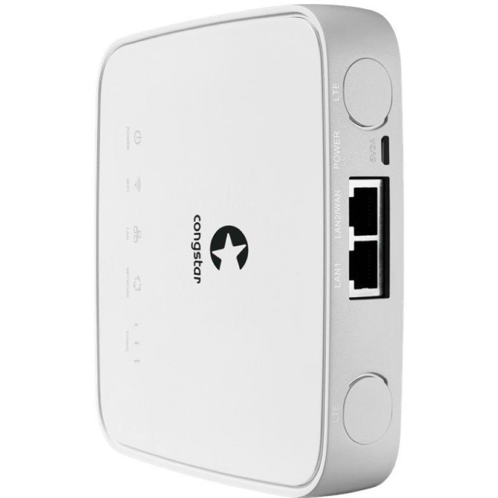 - - HH40 4G/LTE-Router LTE Homespot WLAN weiß Alcatel Router Congstar