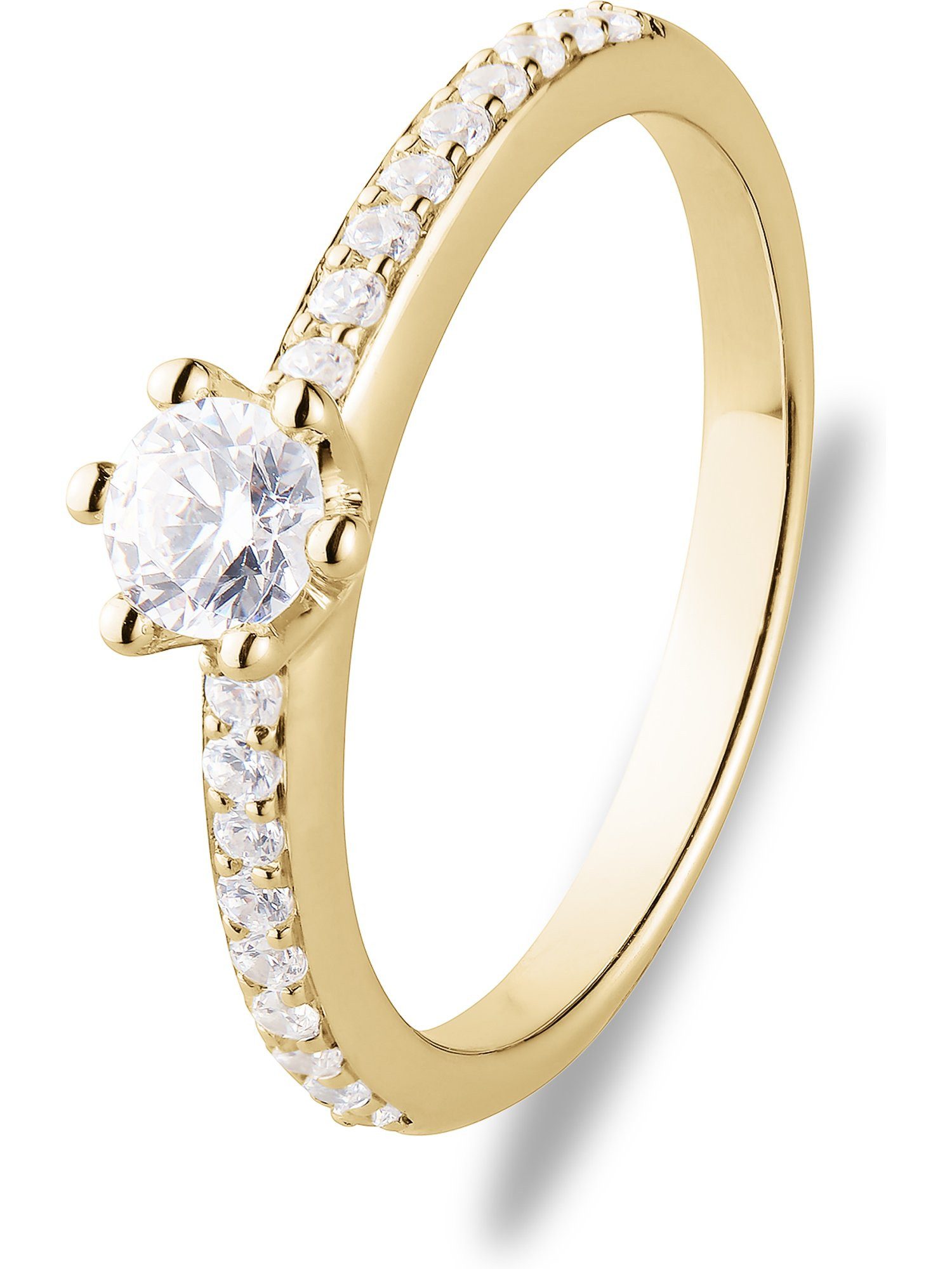 CHRIST Diamantring CHRIST Damen-Damenring 1 Diamant