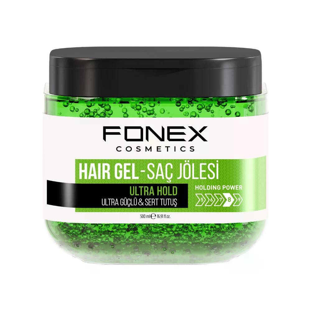 Fonex Cosmetics Haargel Haargel Hair Gel Ultra Hold Haargel 500ml, 1-tlg.