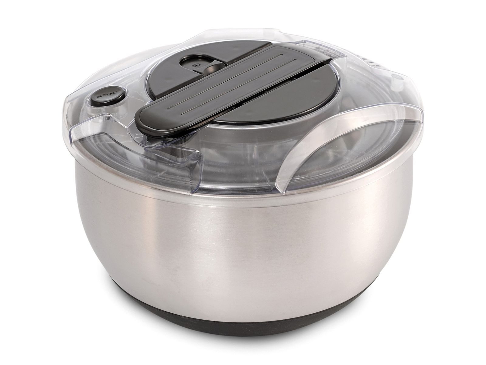 Gravidus Salatschleuder Edelstahl Salatschleuder & Salatschüssel