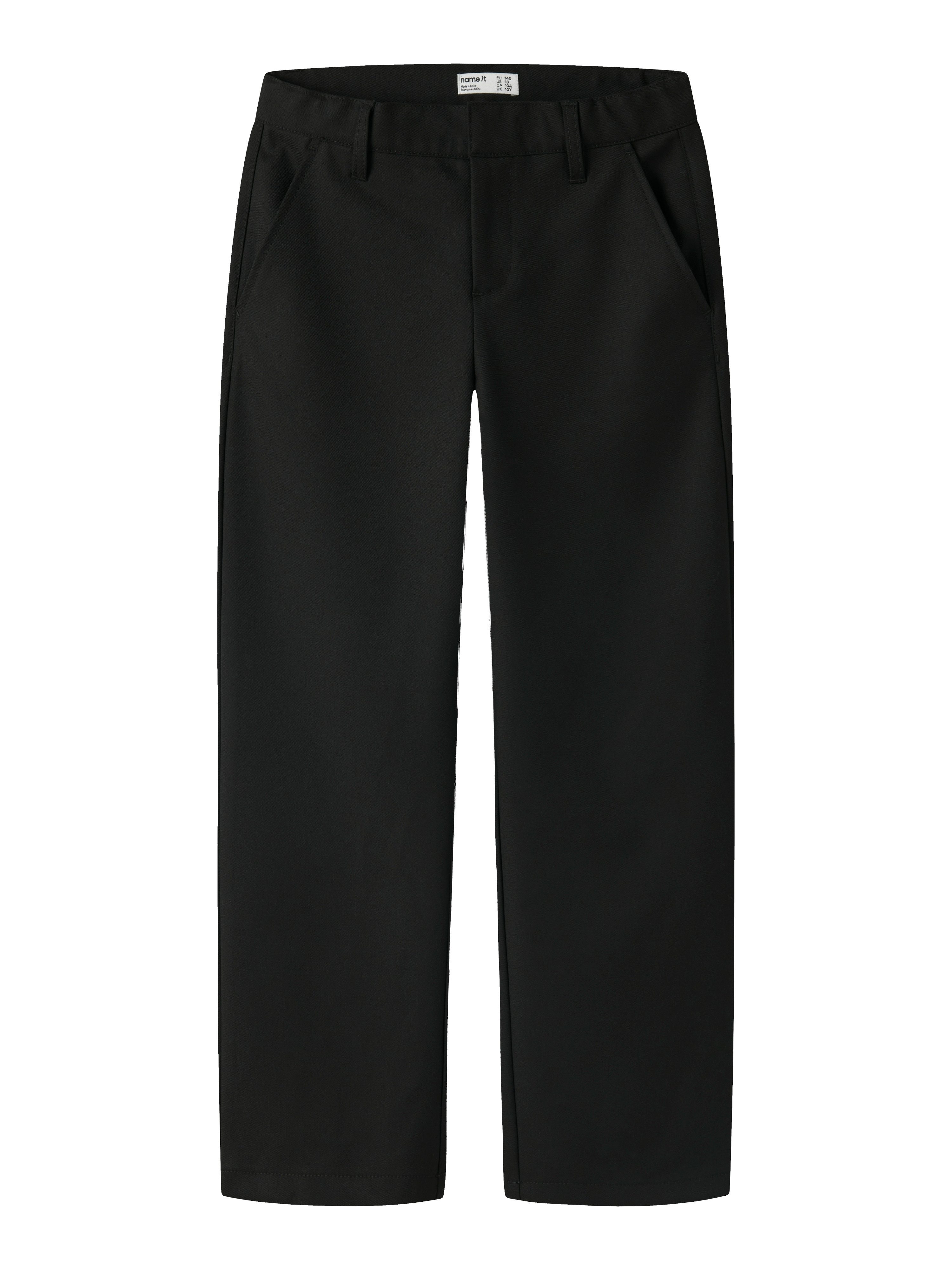 Name It Anzughose NKMROVAMEL PANT NOOS Materialmix, regular fit, innen verstellbarer Bund