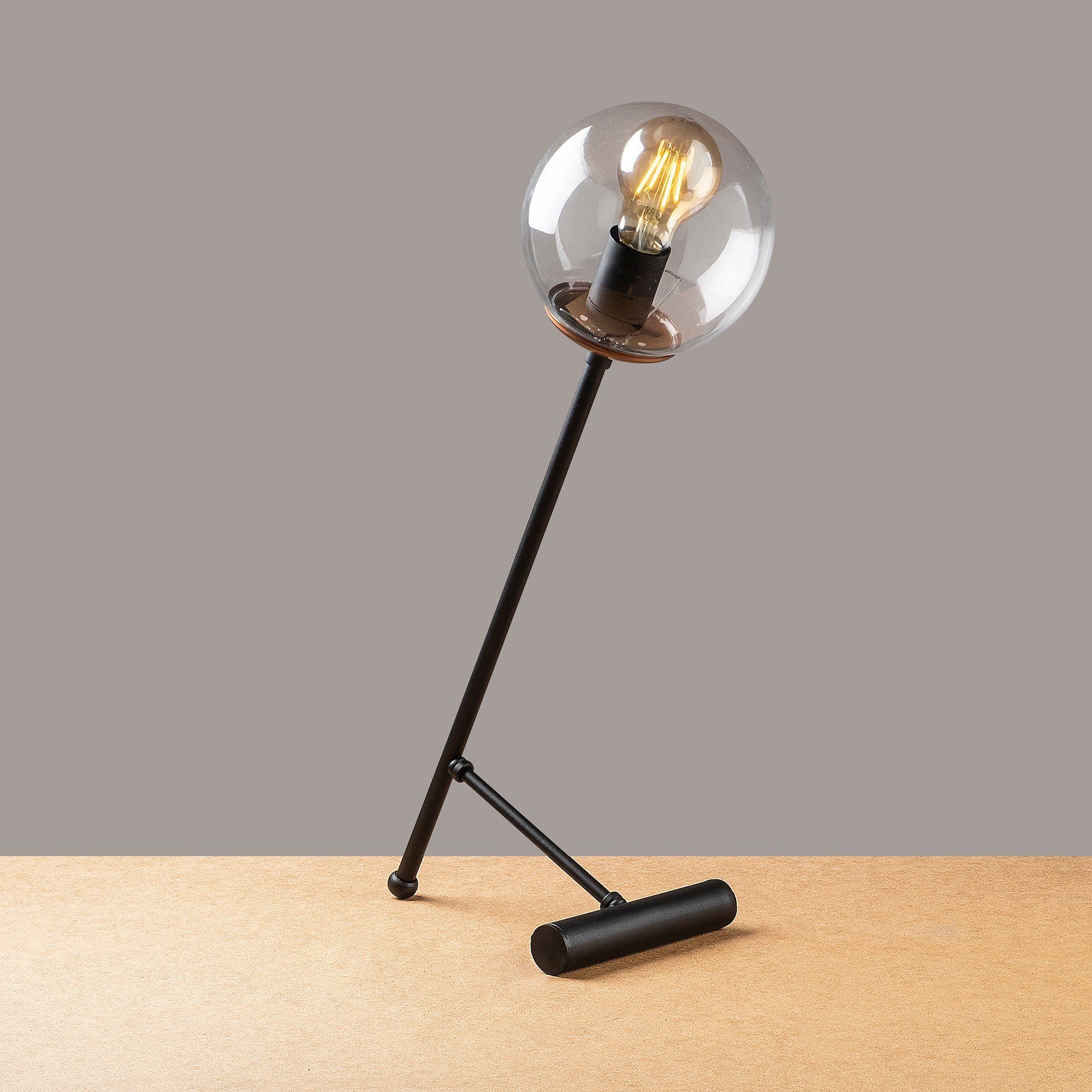 Opviq OPV, Schwarz, cm, 30 Metallkörper x 30 Golf Schreibtischlampe