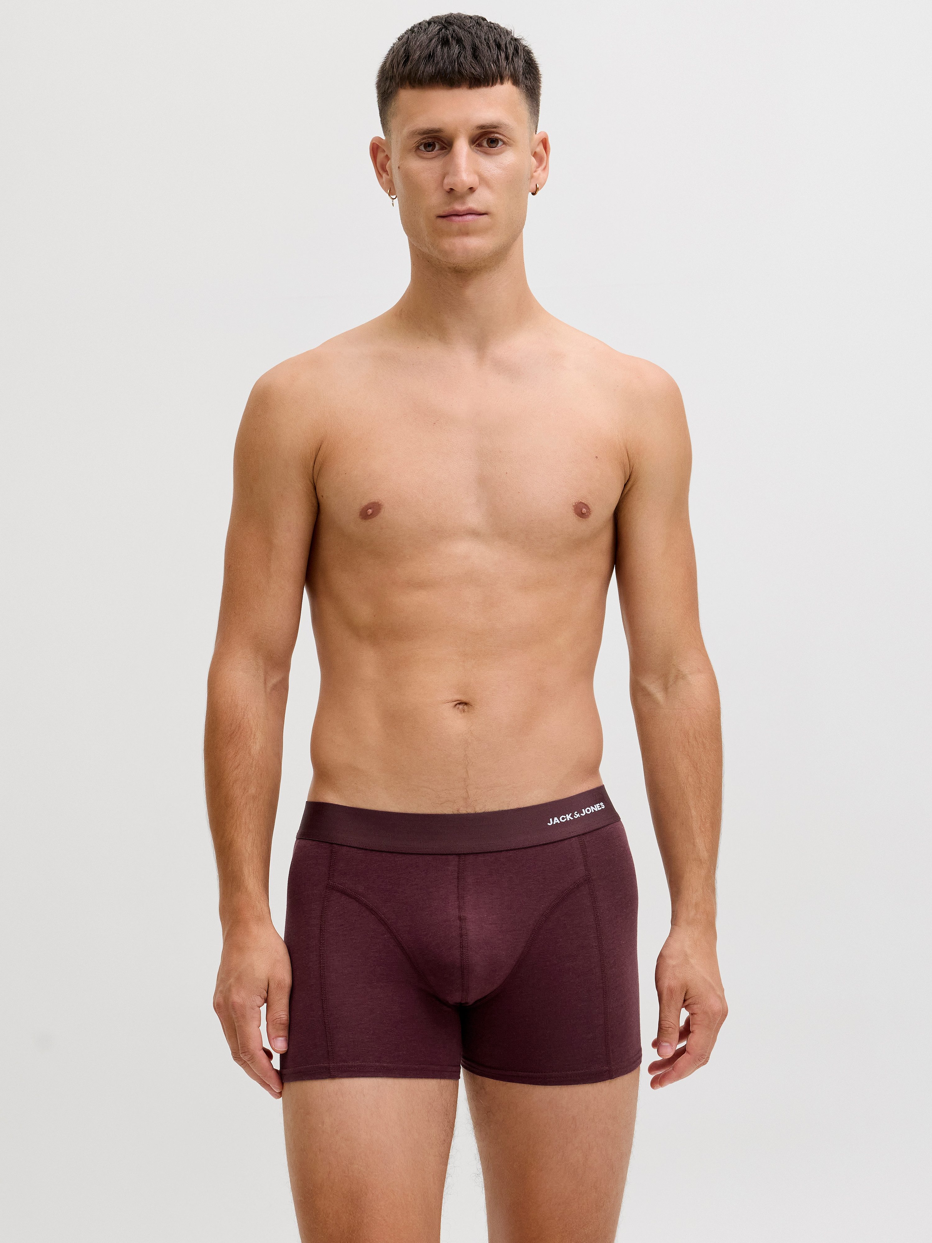 Jack & Jones Trunk JACBASIC BAMBOO TRUNKS 3 PACK NOOS (Packung, 3-St)