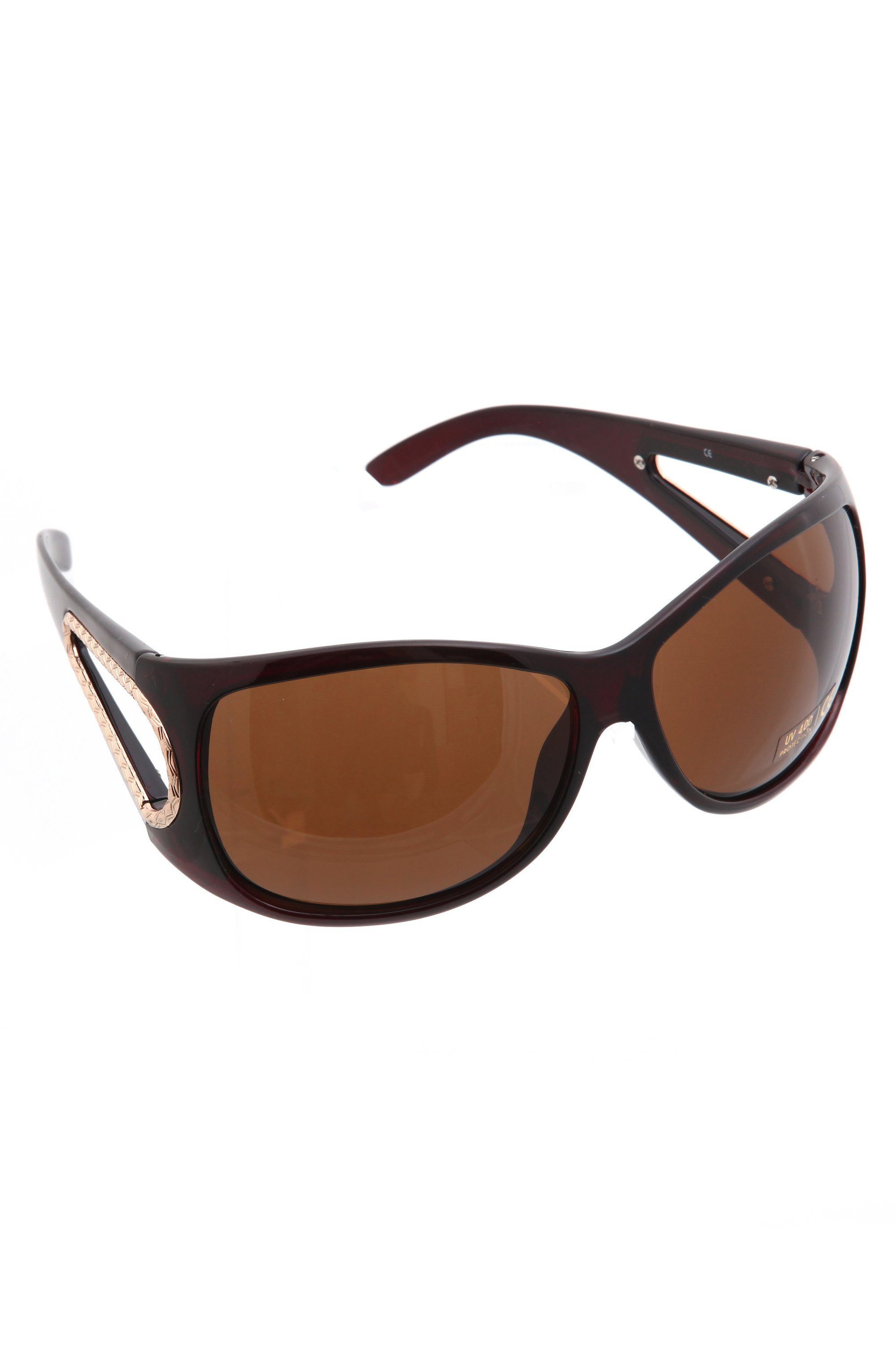 COLLEZIONE ALESSANDRO Sonnenbrille Mesh mit ausgestanztem Bügel