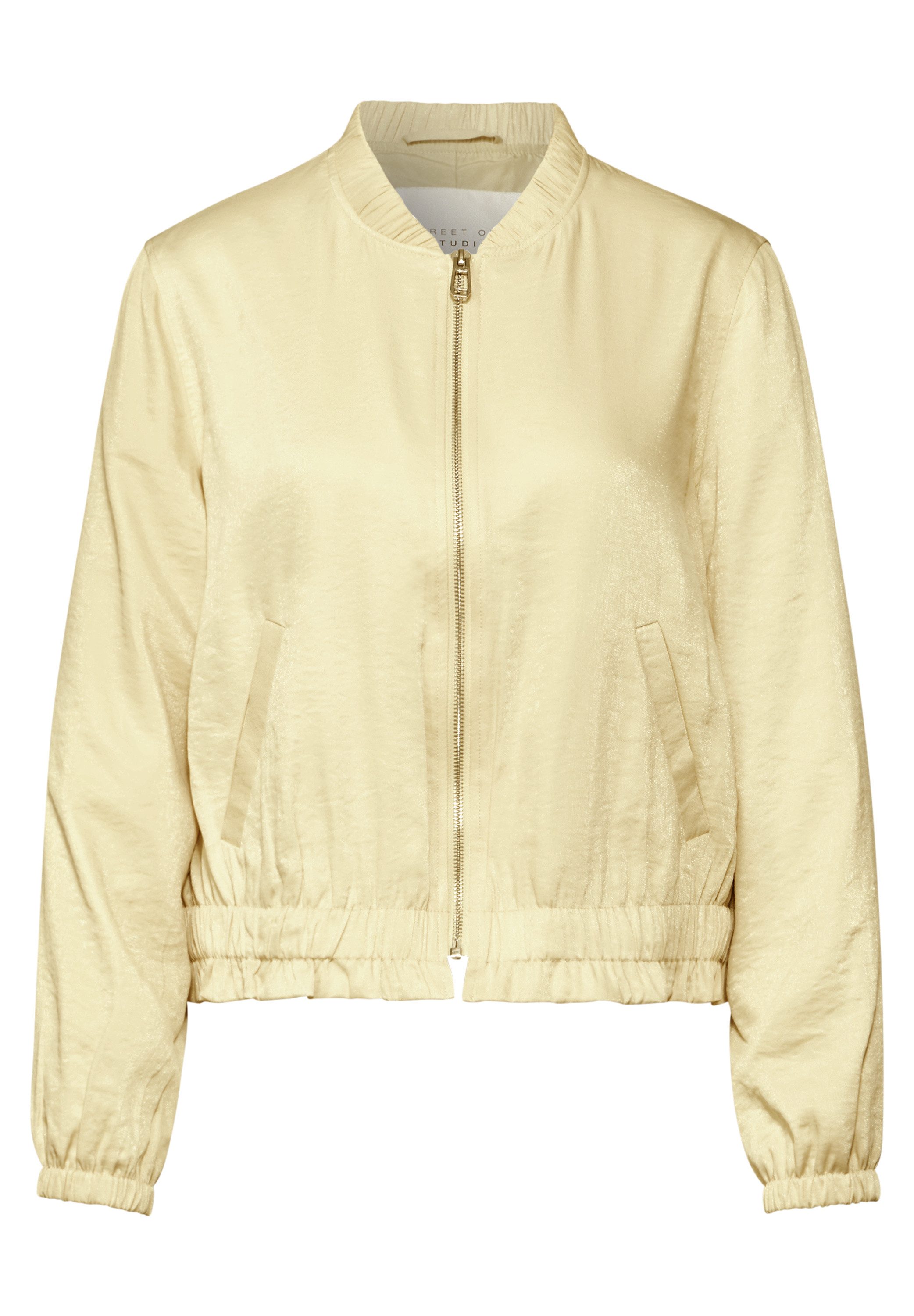 STREET ONE STUDIO Blouson mit Rundhalsausschnitt