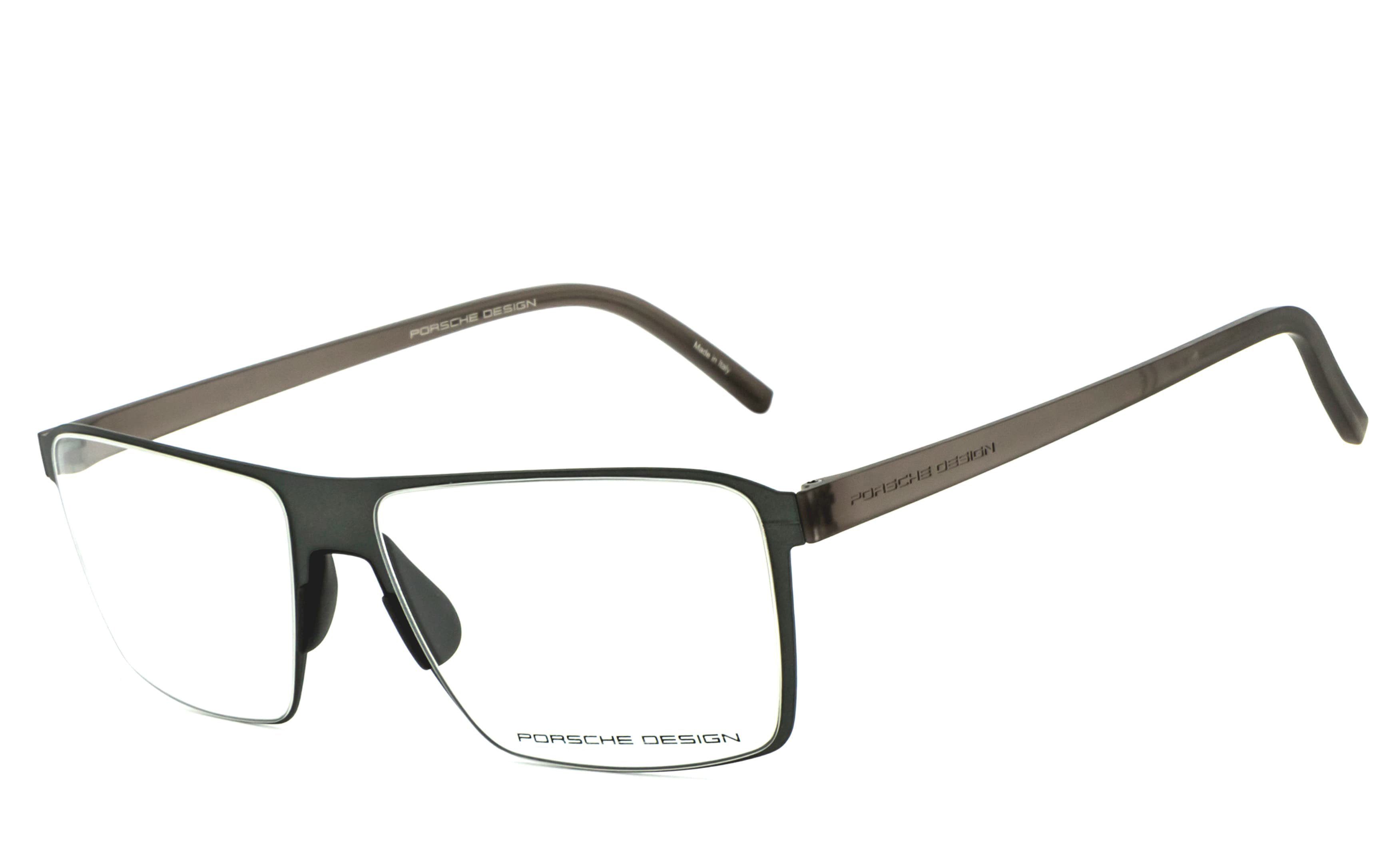 PORSCHE Design Brille Brille, Blaulichtfilter Blaulicht Gamingbrille, ohne Sehstärke Bildschirmbrille, Bürobrille, Brille