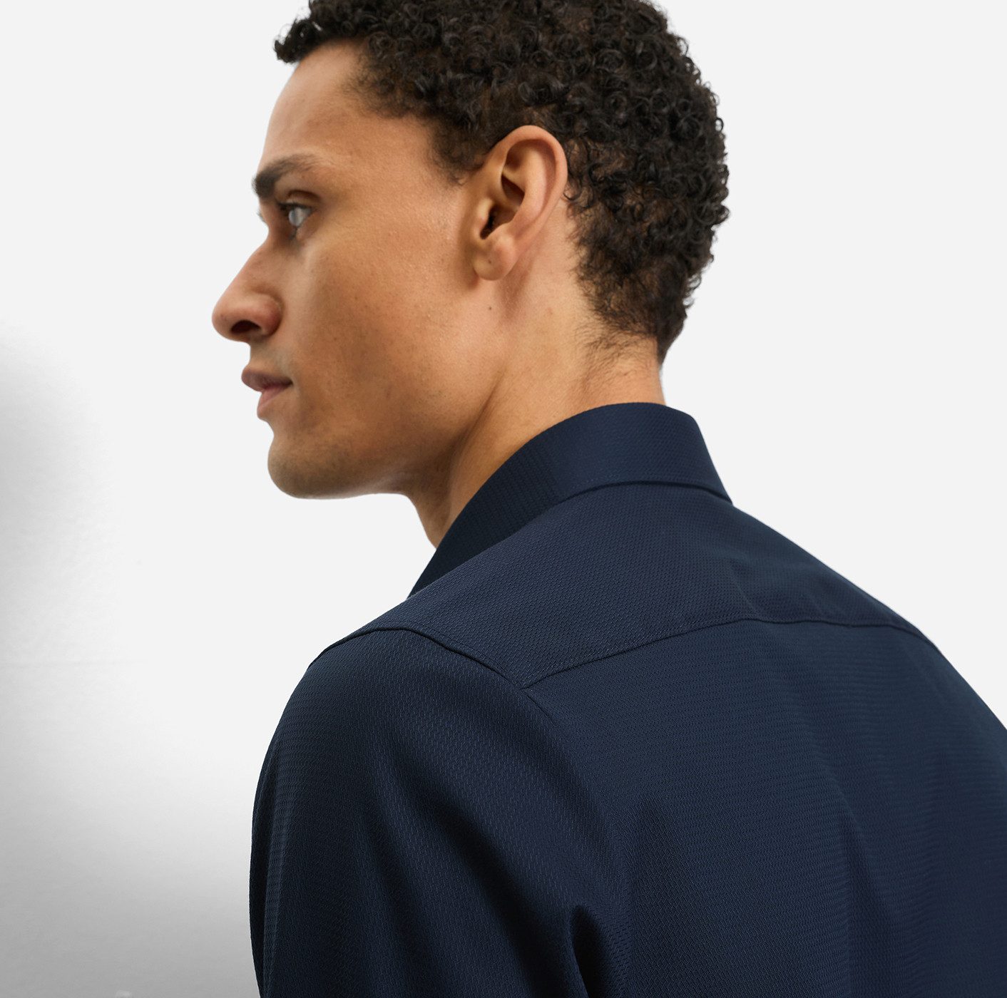 OLYMP Langarmhemd Level Five Under-Button-down-Kragen, Businesshemd, body fit, fein strukturiert