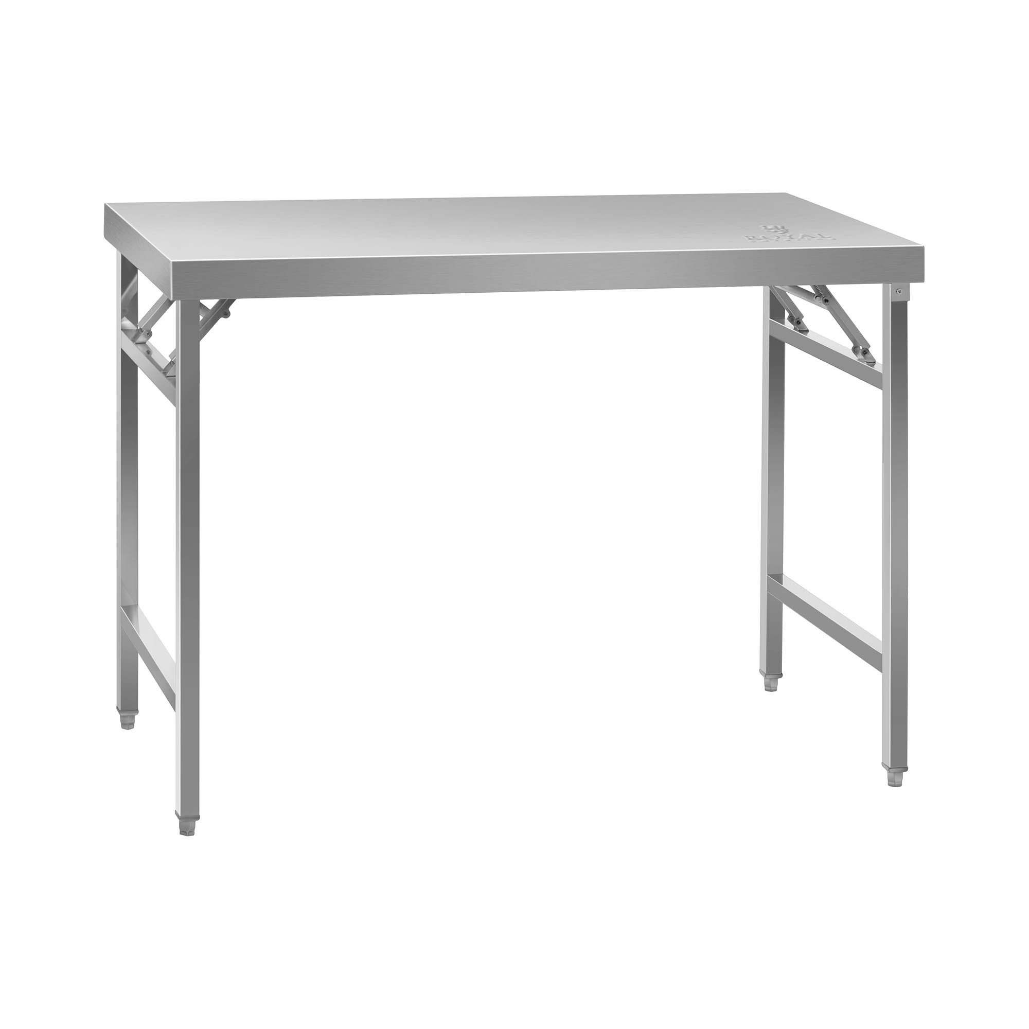 Royal Catering Arbeitstisch 120 x 60 x 90,5 cm Küchentisch 210 kg Klapptisc günstig online kaufen