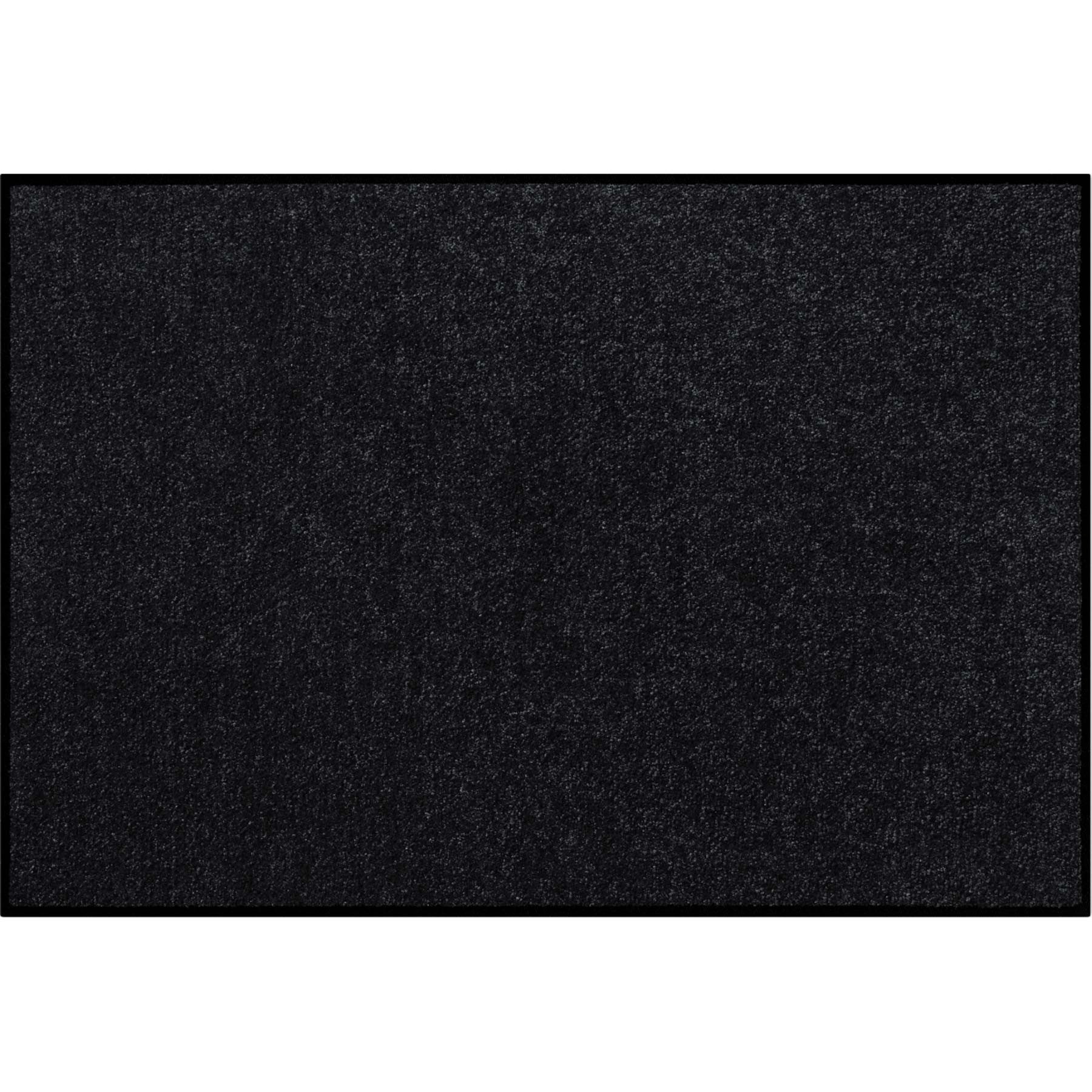 Fußmatte Schwarz 040x060 cm, Salonloewe, Rechteckig, Höhe: 400 mm