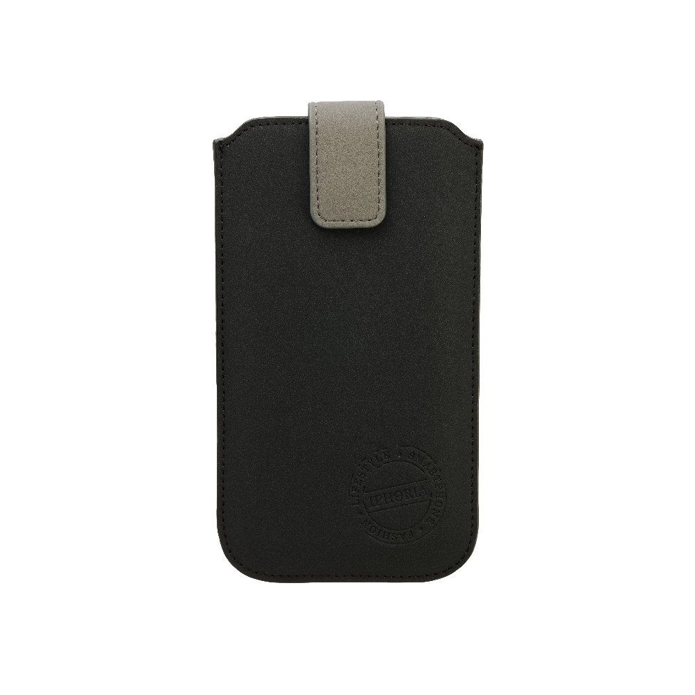 Peter Jäckel Handyhülle TREND CASE Größe 5.2" Black Handyhülle