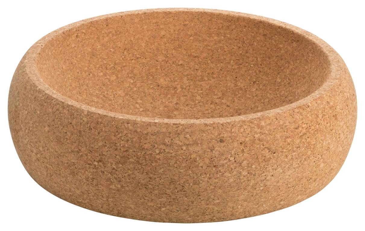 Kork-Deko.de Obstschale Kork-Obstschale Ø 30cm – Große Schüssel aus Kork für Obst & Brot, Presskork