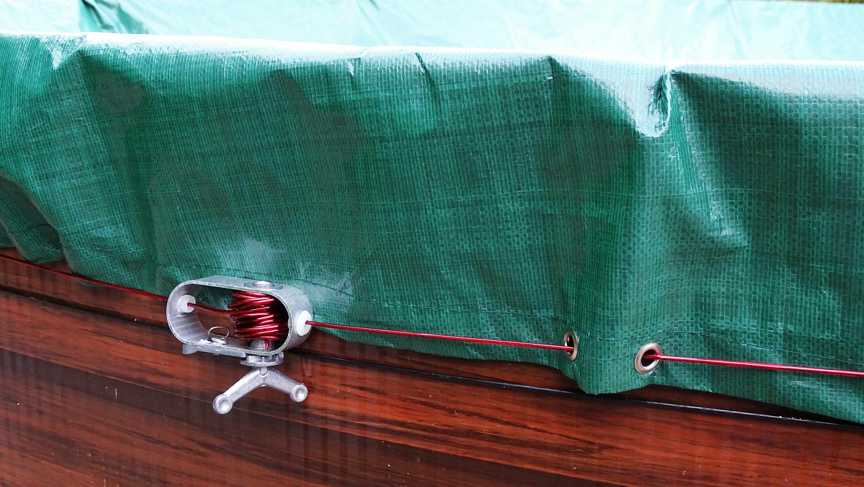 Grasekamp Pool-Abdeckplane Abdeckplane rund 550cm