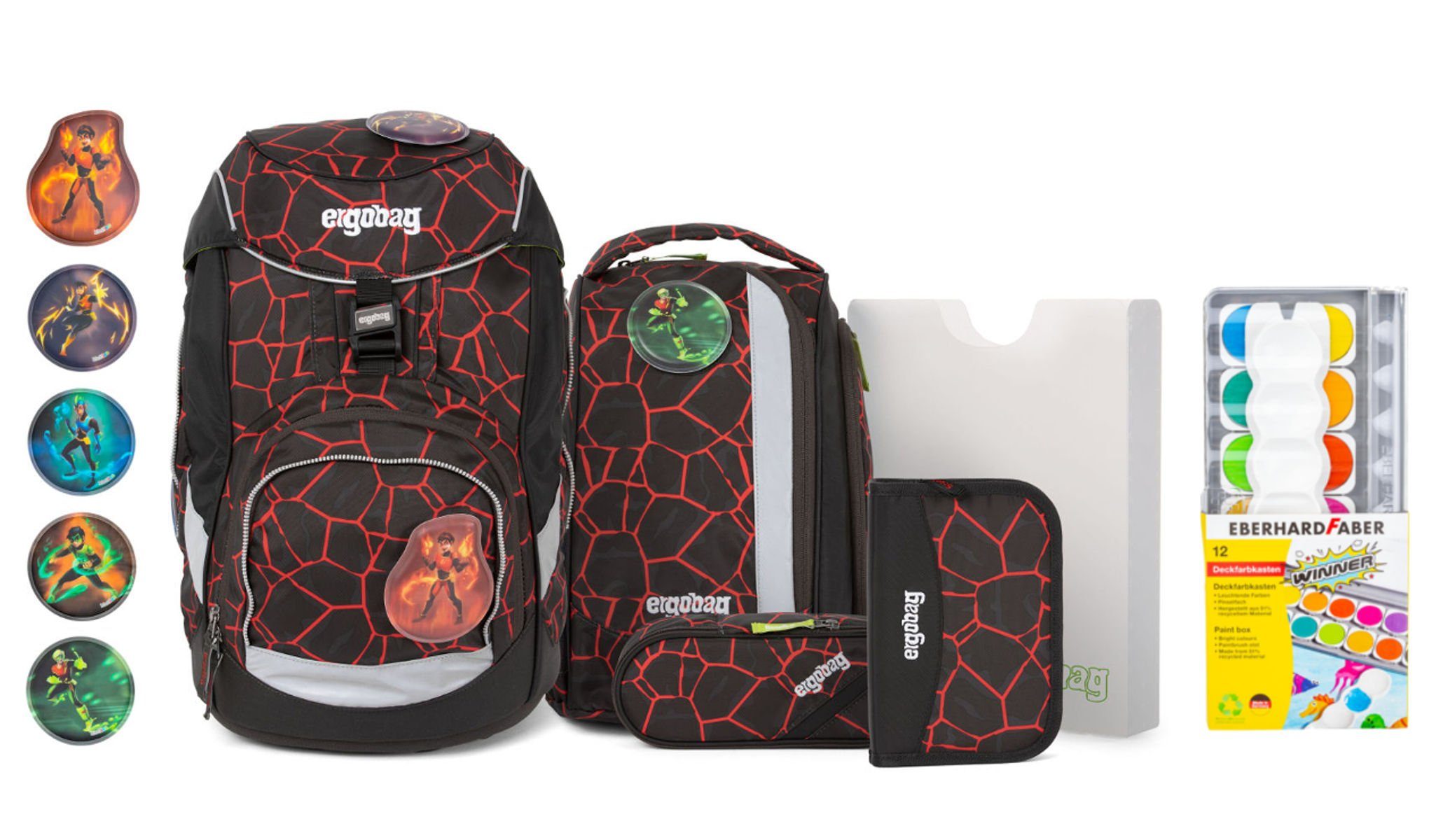 Schulranzen pack + gratis Tuschkasten