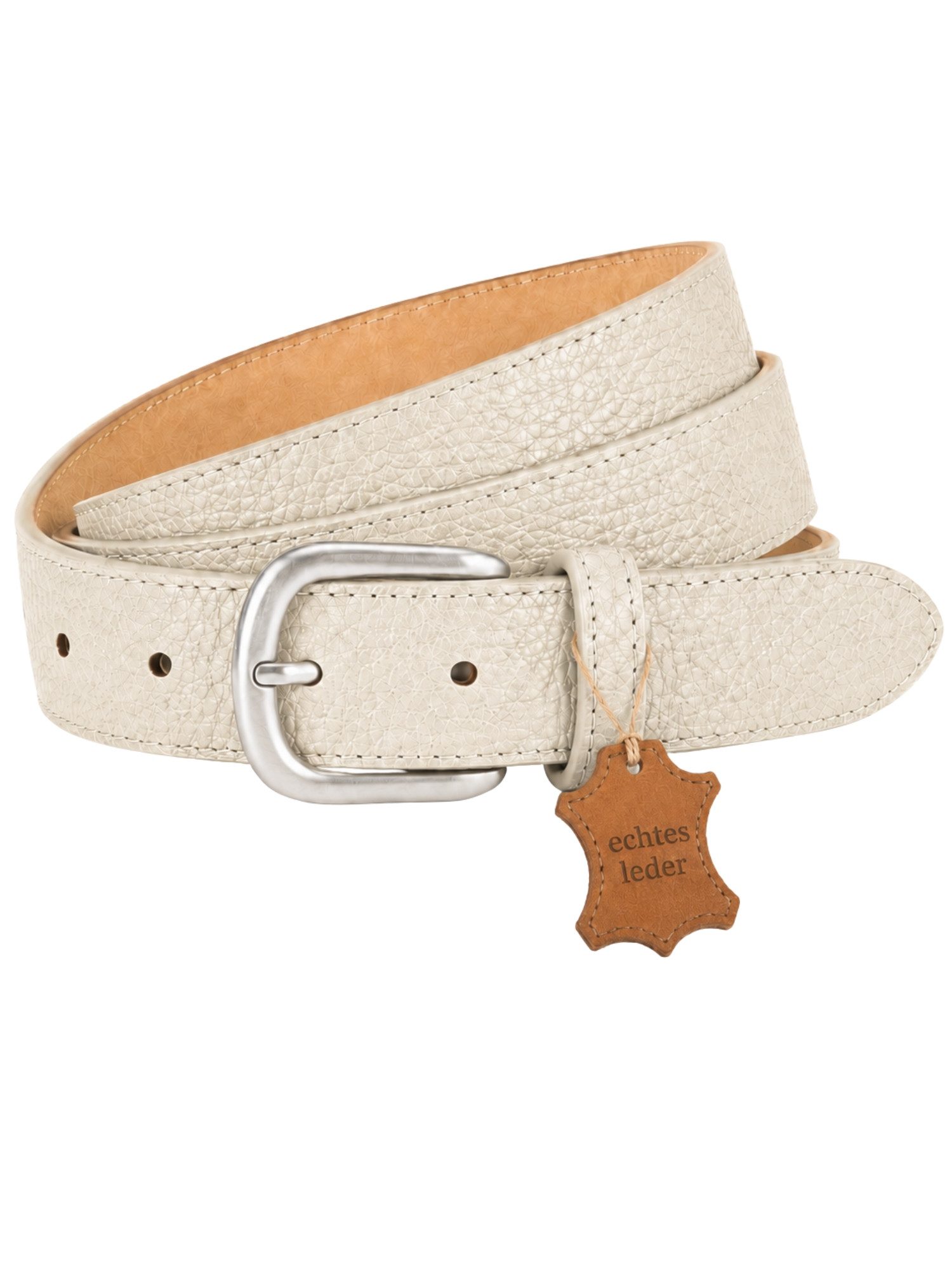 Adel Bags Ledergürtel Damen Gürtel, 3 cm Breit, verschiedene Farben,Hergestellt in Italien