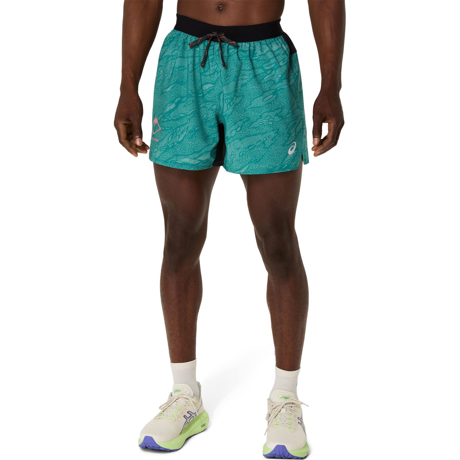 Asics Laufshorts Fujitrail All Over Print günstig online kaufen