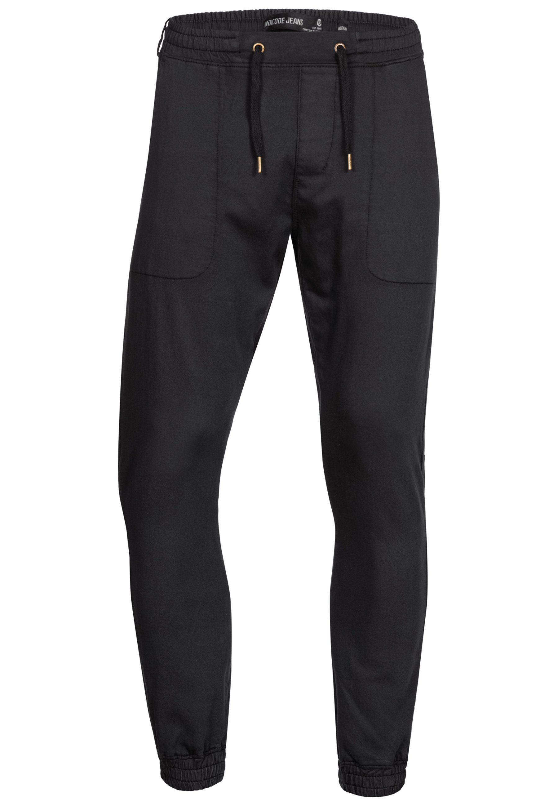 Indicode Stoffhose Herren Nizar Herrenhose Freizeithose Männer mit elastisc günstig online kaufen
